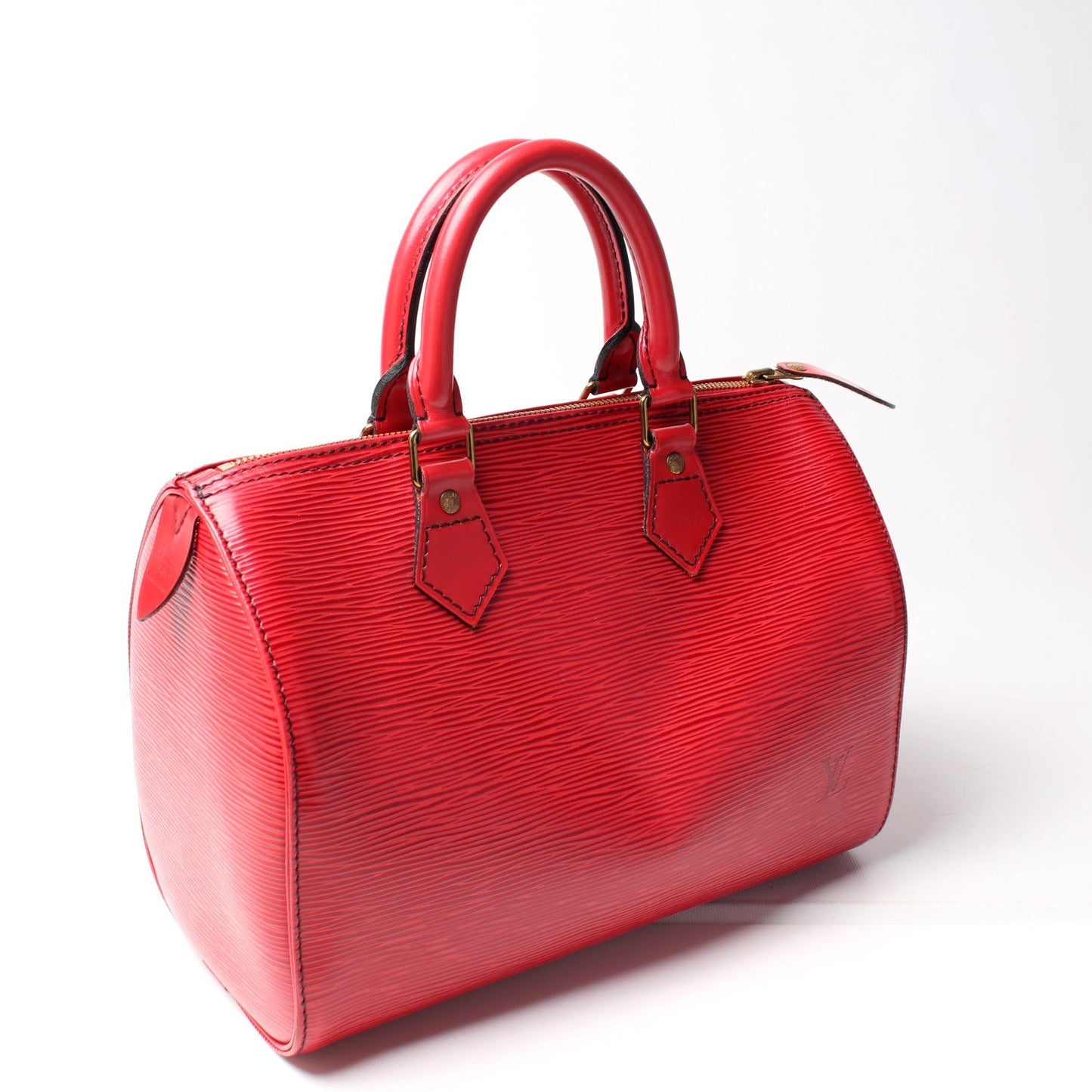 Louis Vuitton Speedy 25 Epi Handbag Epi 8