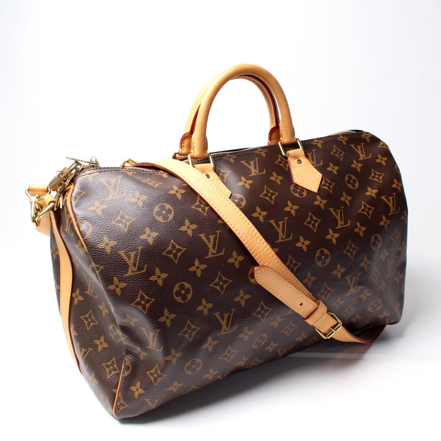 Louis Vuitton Speedy 40 Bandouliere Monogram Handbag Monogram 1