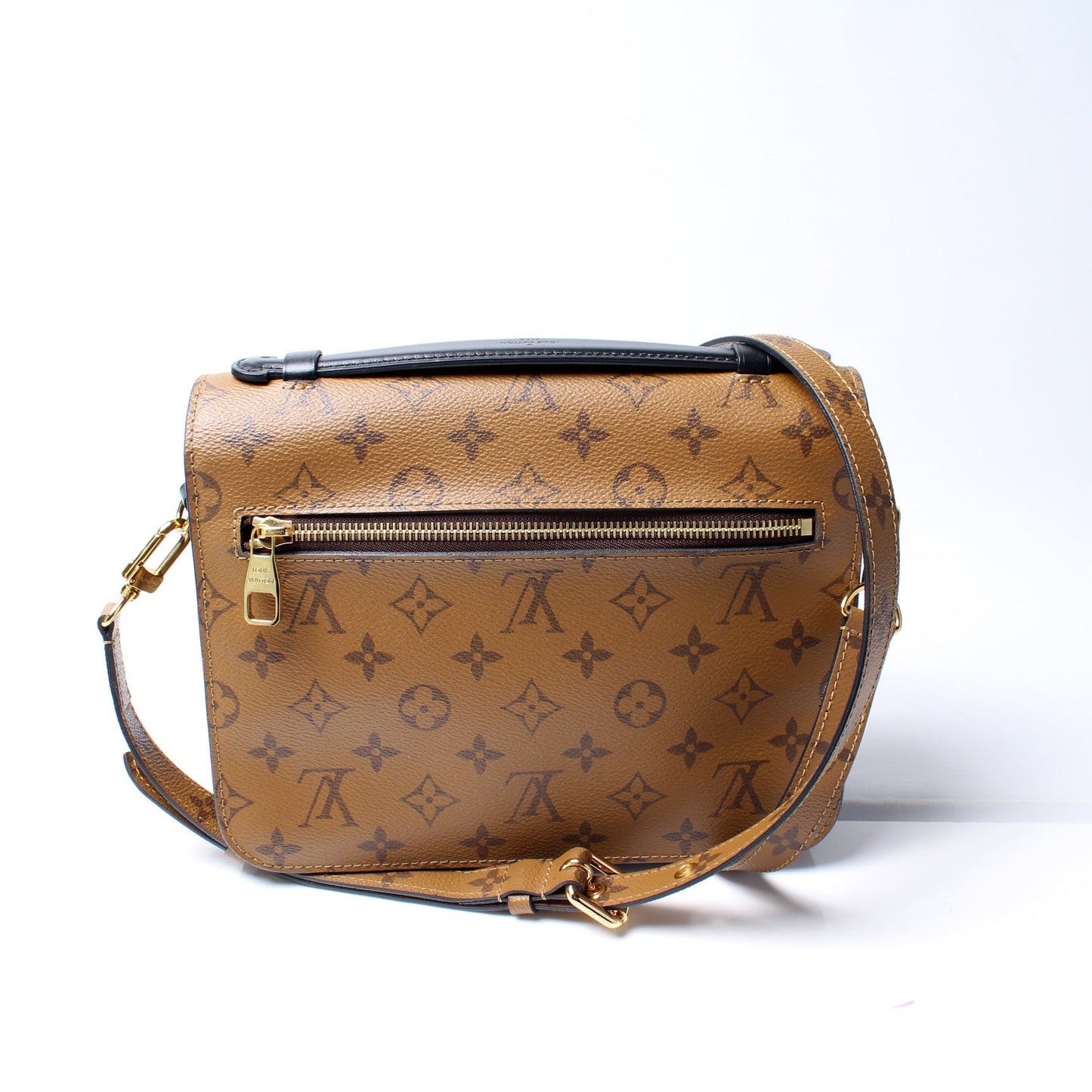 Louis Vuitton Pochette Metis Reverse Monogram Clutch Bag Monogram 7