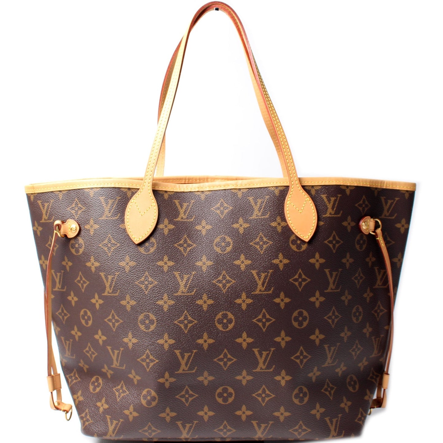 Louis Vuitton Neverfull MM Monogram Tote Bag Monogram 168
