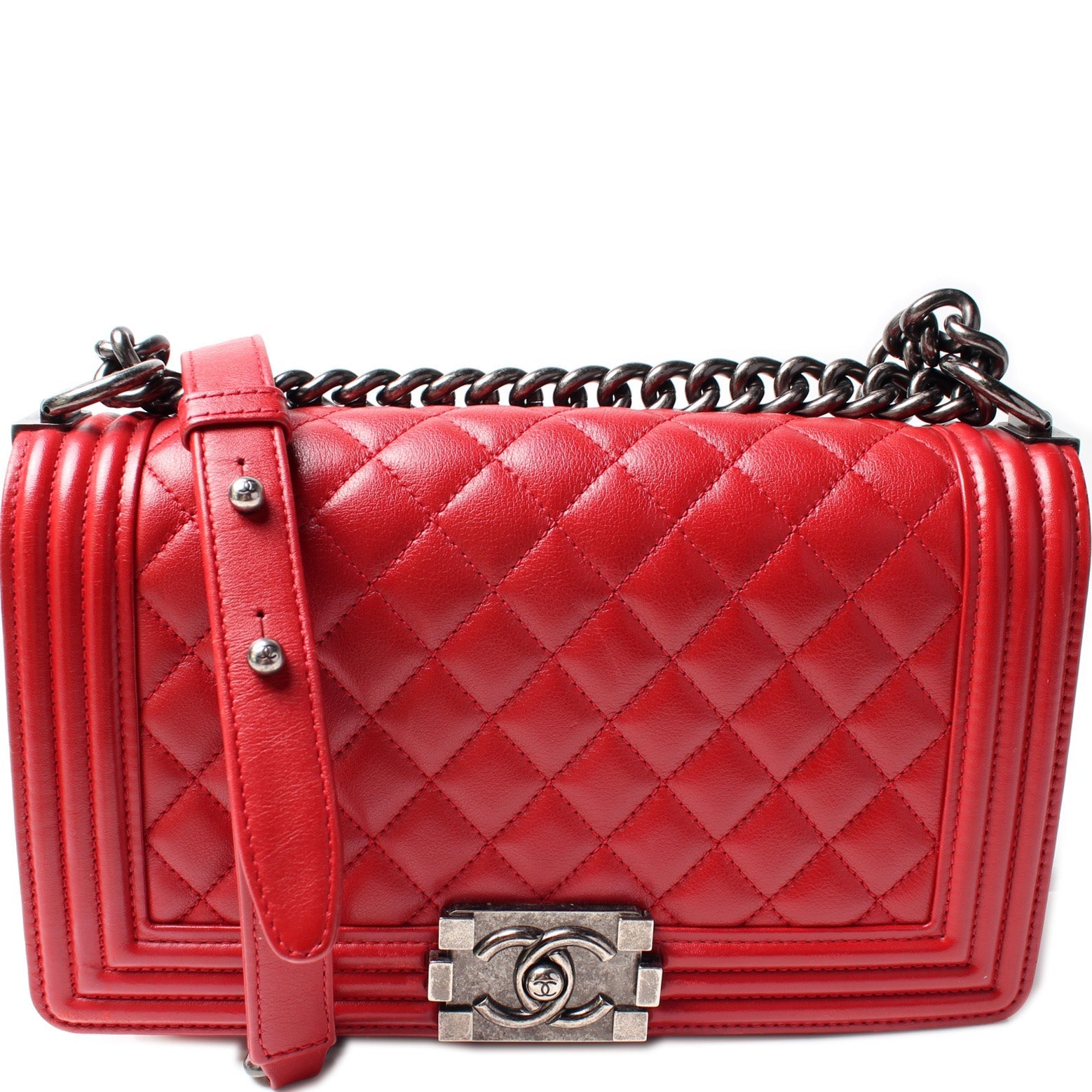 Chanel Boy Flap Old Lambskin 20M Handbag 20M 1