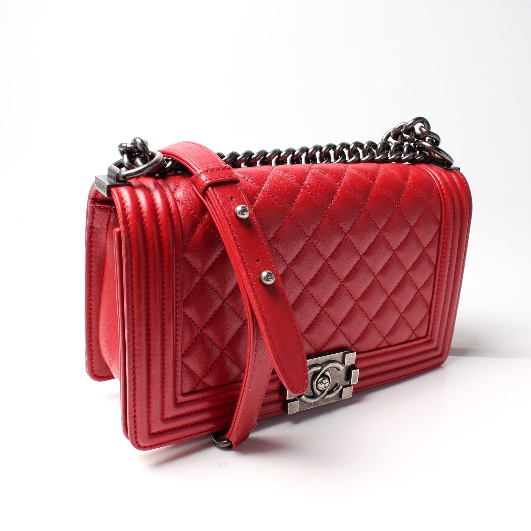 Chanel Boy Flap Old Lambskin 20M Handbag 20M 1