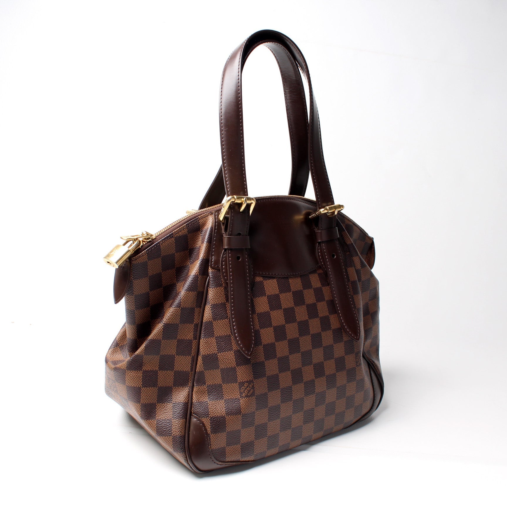Louis Vuitton Verona Ebene MM Damier Handbag Ebene 6