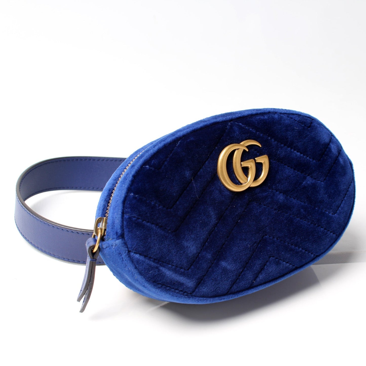 Gucci Marmont Velvet Belt Bag 2