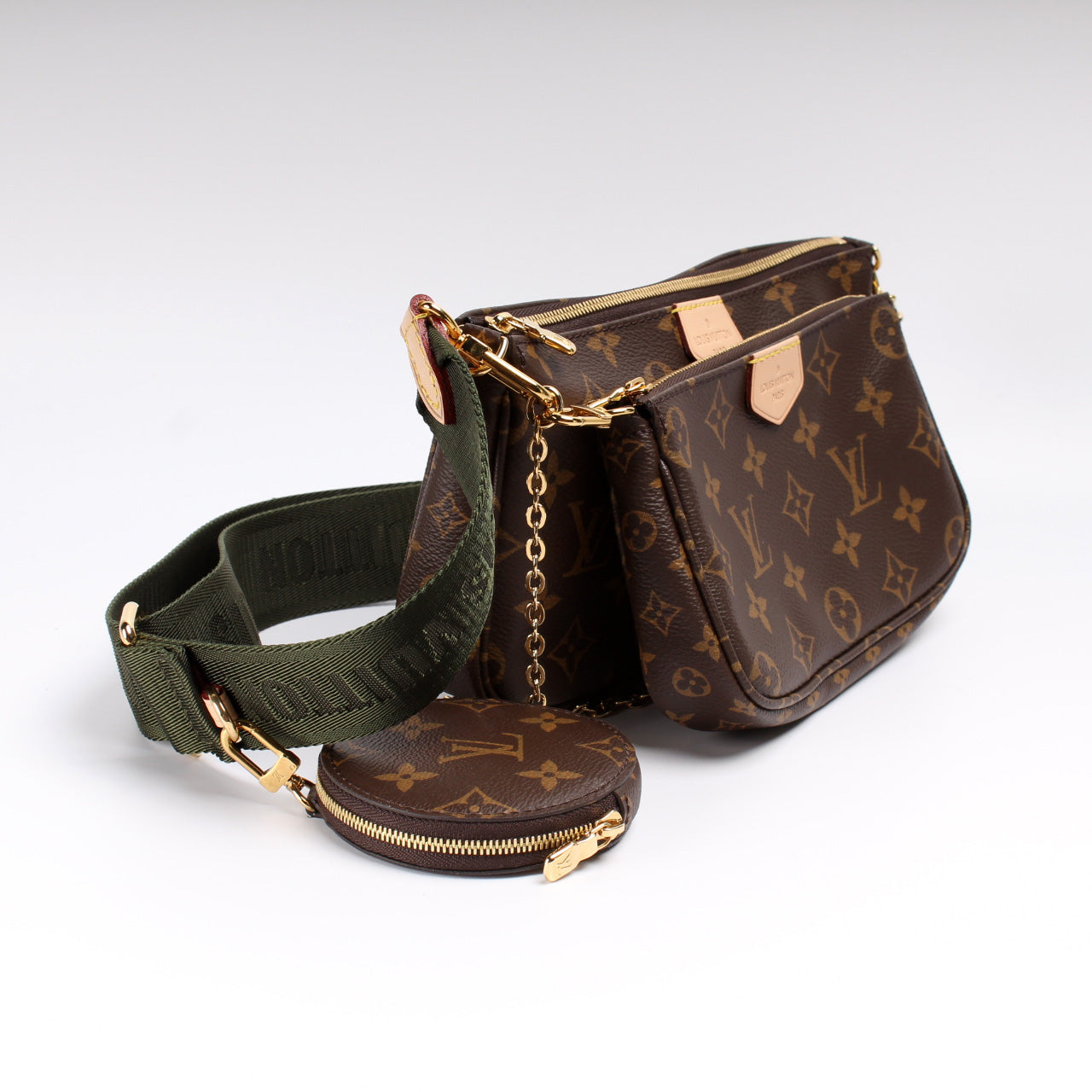 Louis Vuitton Multi Pochette Monogram Clutch Bag Monogram 3