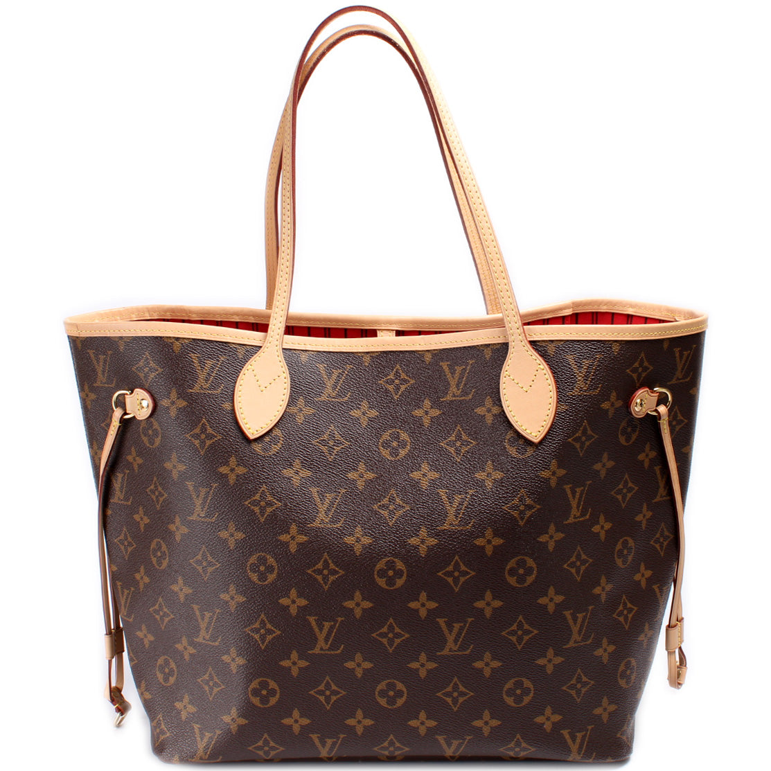 Louis Vuitton Neverfull MM Monogram Tote Bag Monogram 178