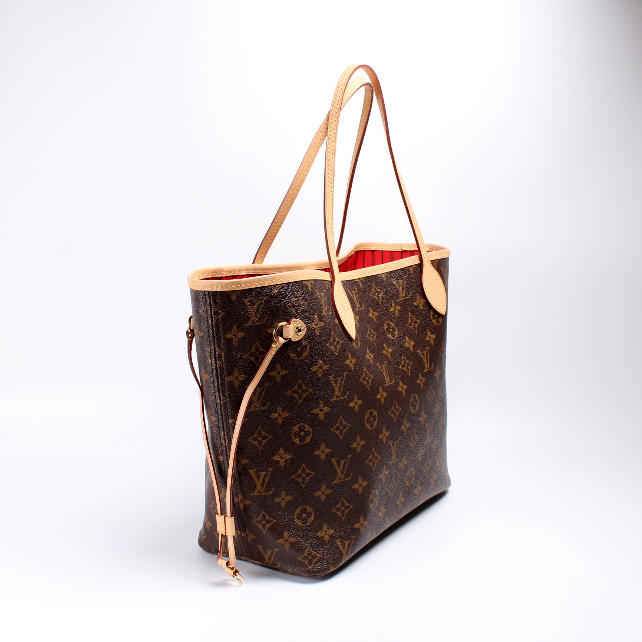 Louis Vuitton Neverfull MM Monogram Tote Bag Monogram 178