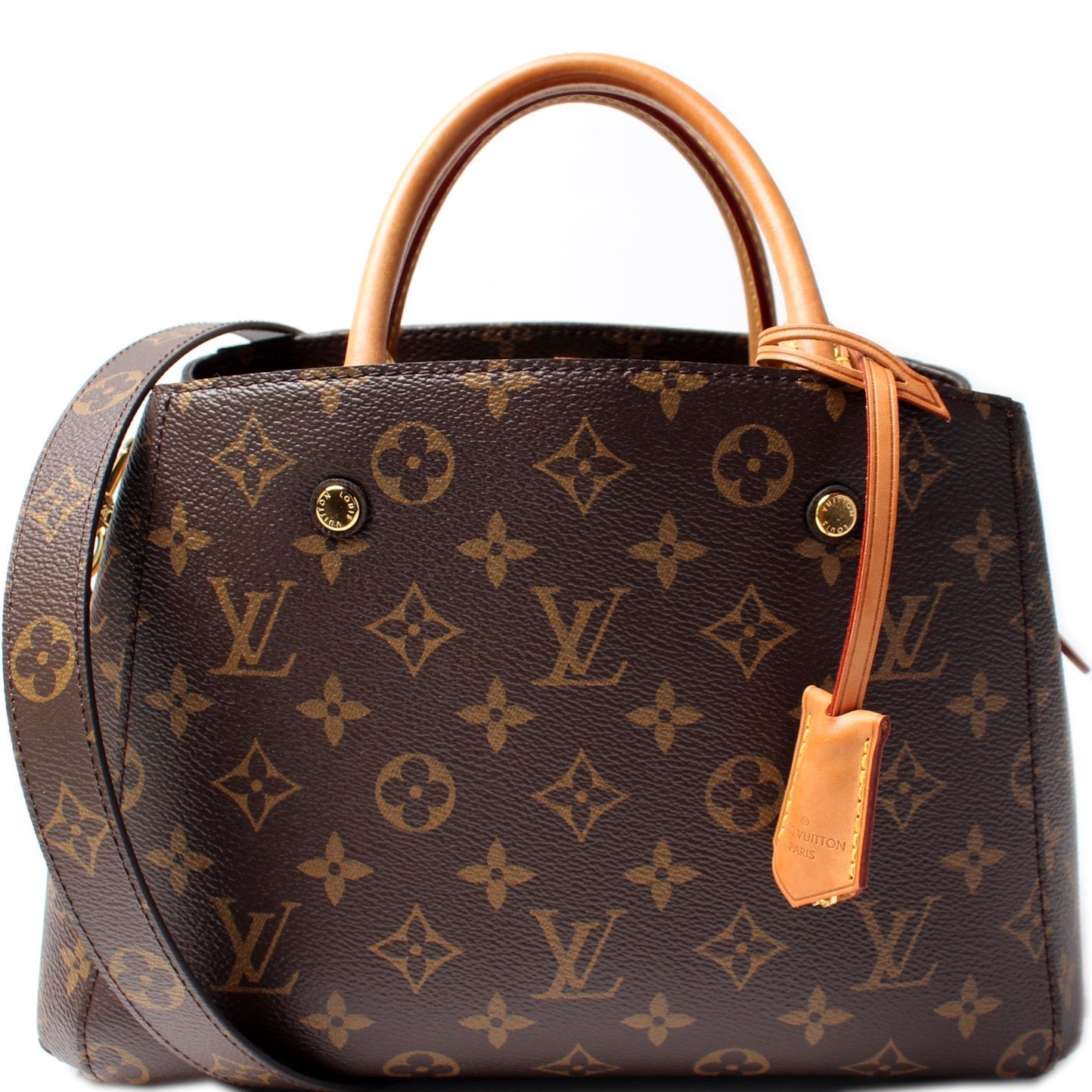 Louis Vuitton Montaigne BB Monogram Handbag Monogram 12
