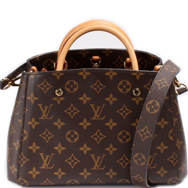 Louis Vuitton Montaigne BB Monogram Handbag Monogram 13