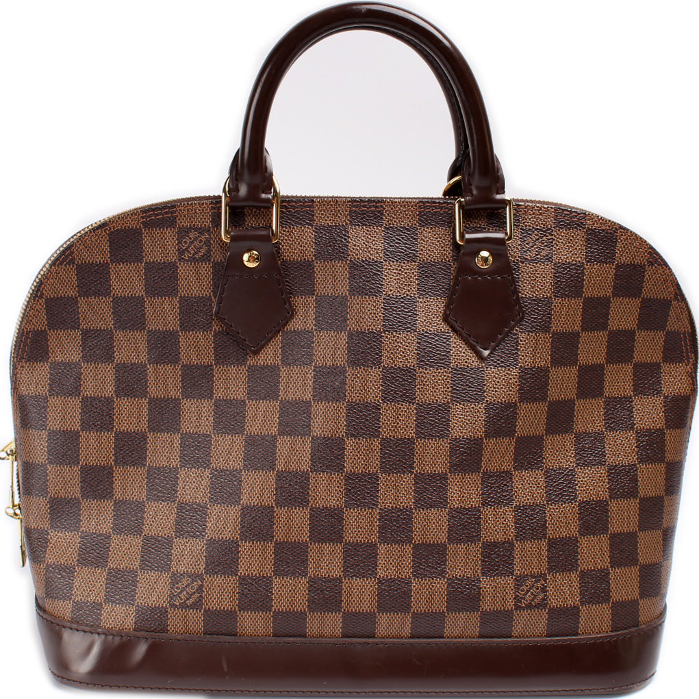 Louis Vuitton Alma PM Ebene Older Damier Handbag Older 7