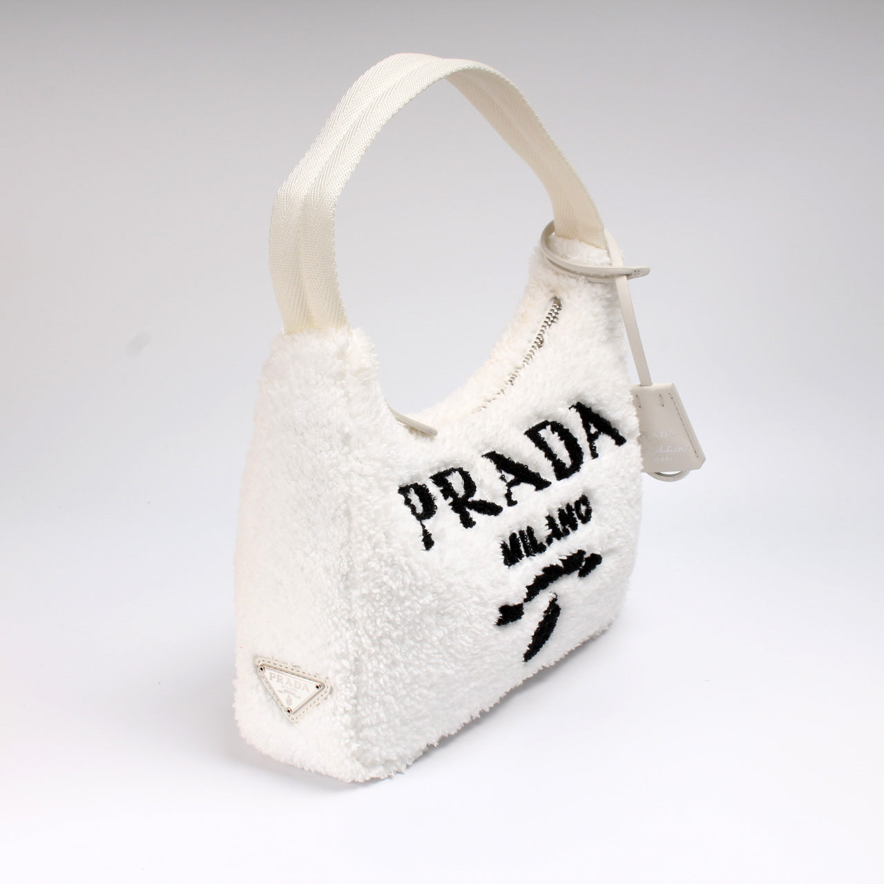 Prada Re Edition Terry Cloth Bag Mini Travel Bag