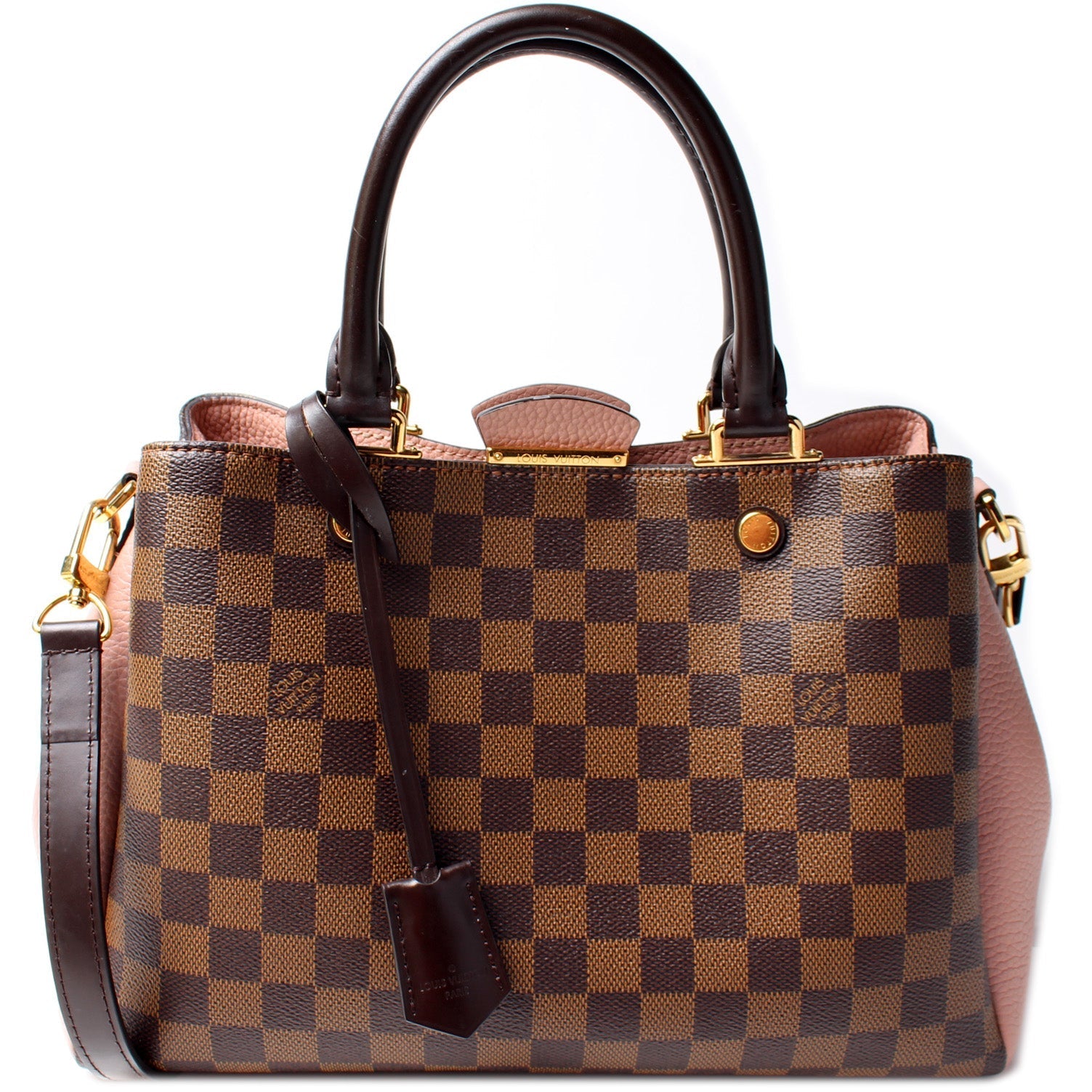 Louis Vuitton Brittany Ebene Damier Handbag Ebene 1