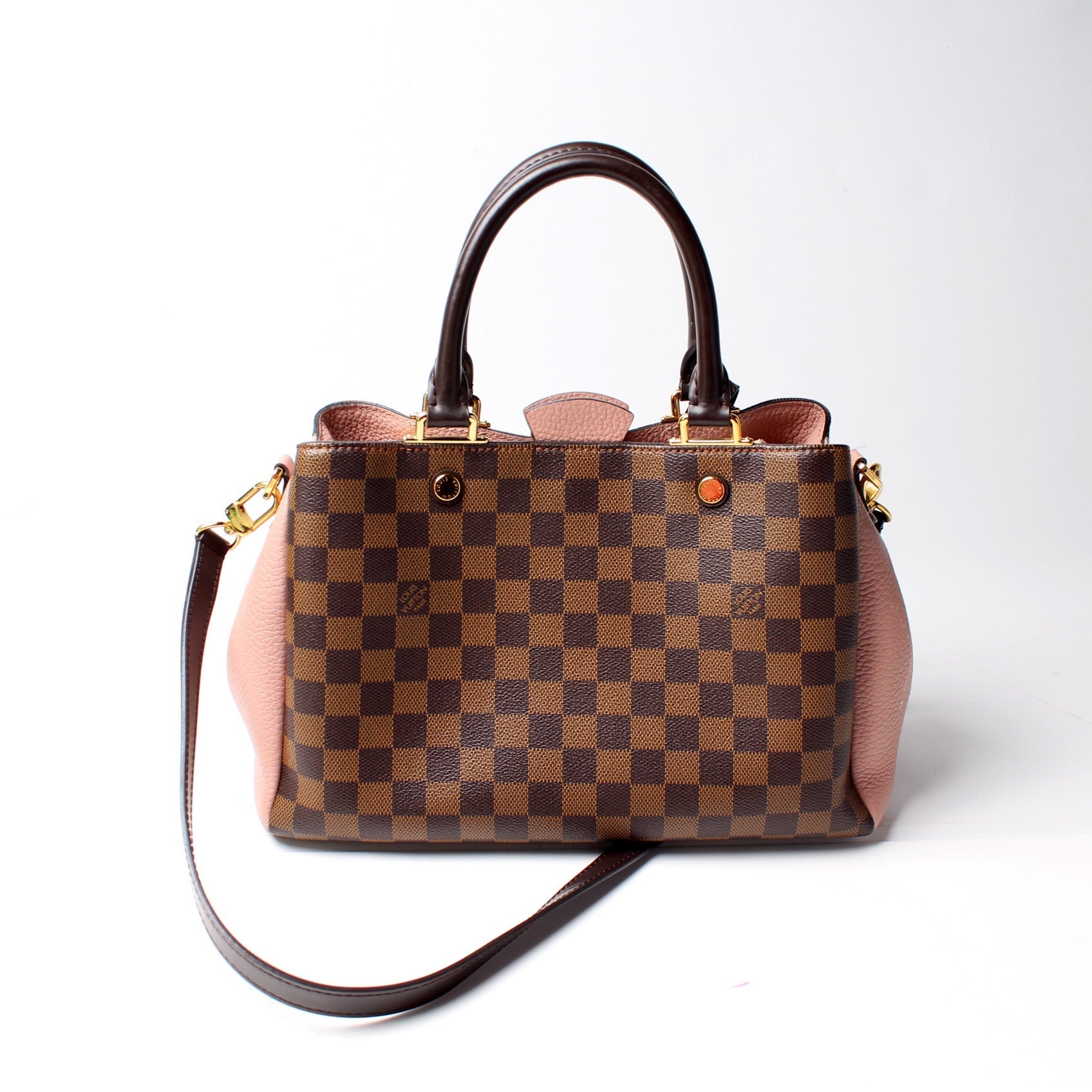 Louis Vuitton Brittany Ebene Damier Handbag Ebene 1