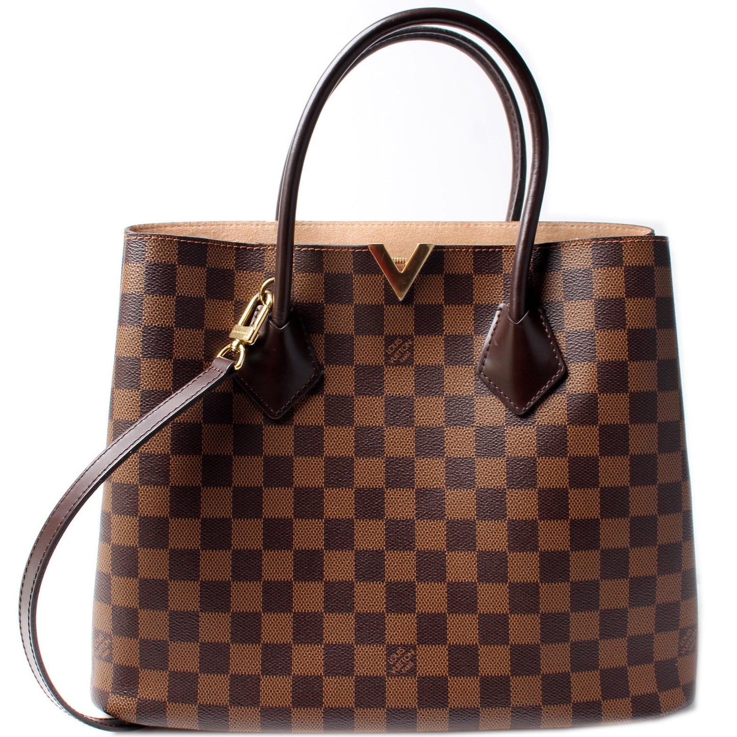 Louis Vuitton Kensington Ebene Damier Tote Bag Ebene 3