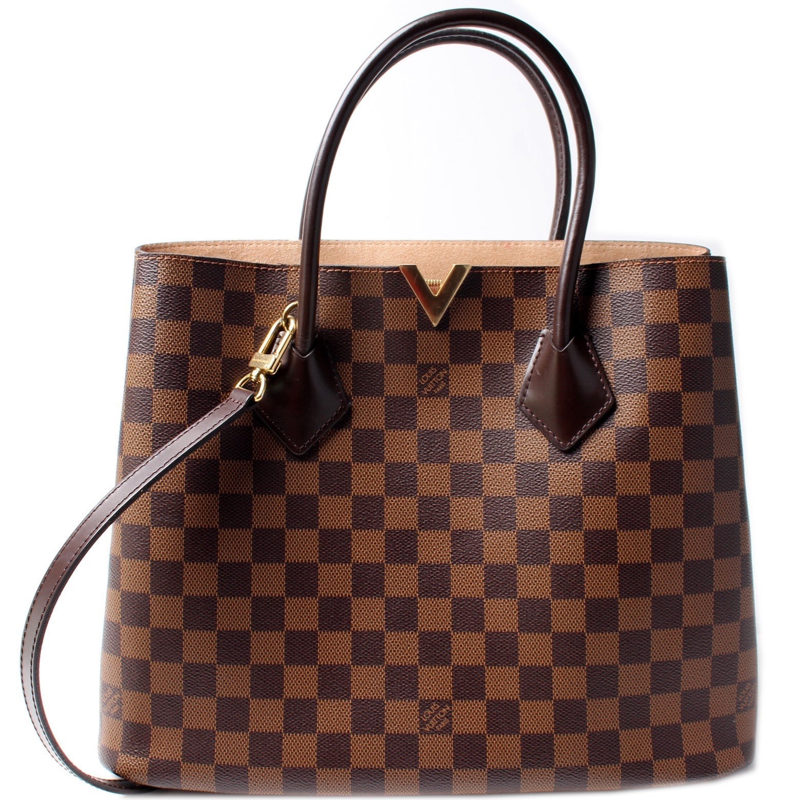 Louis Vuitton Kensington Ebene Damier Tote Bag Ebene 3