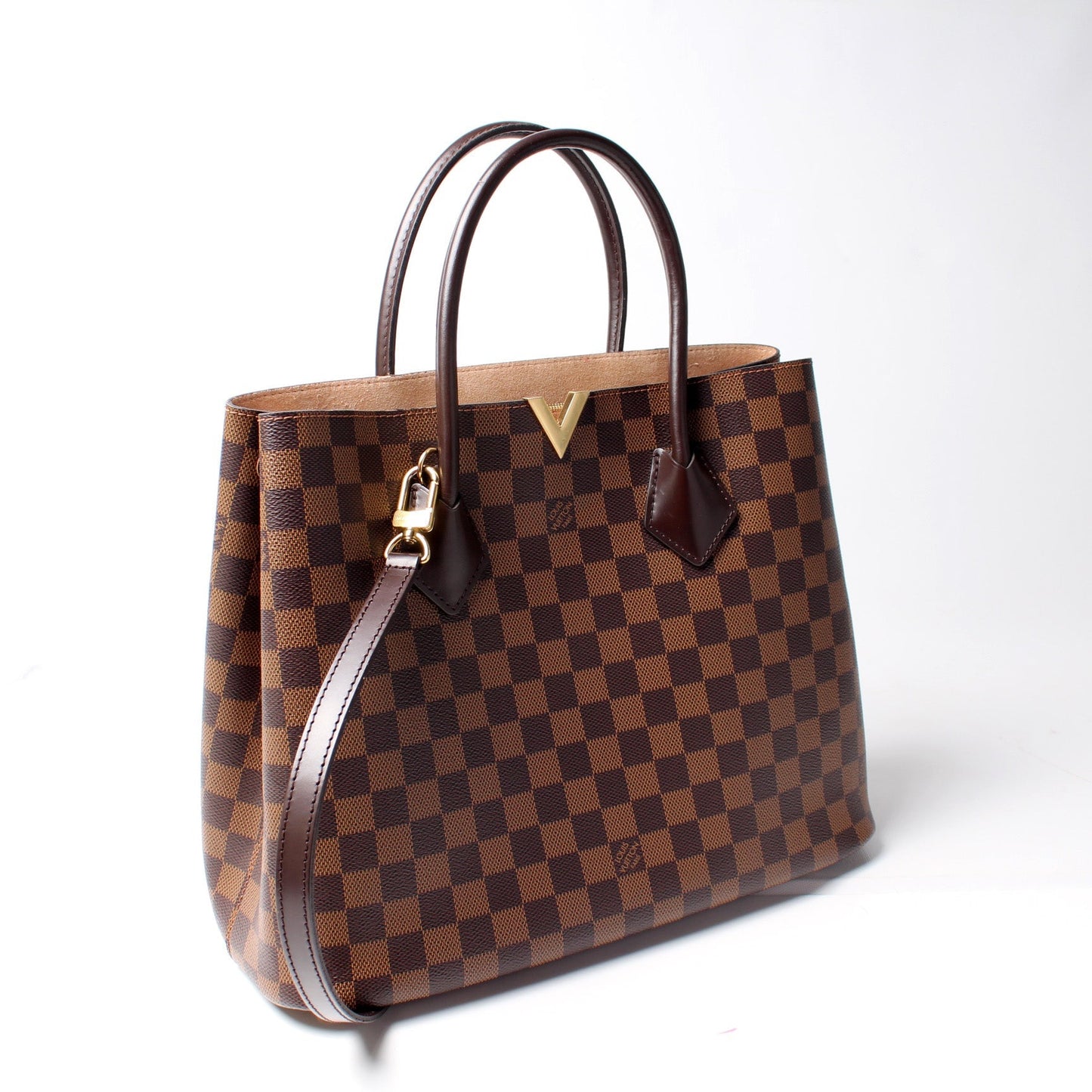 Louis Vuitton Kensington Ebene Damier Tote Bag Ebene 3