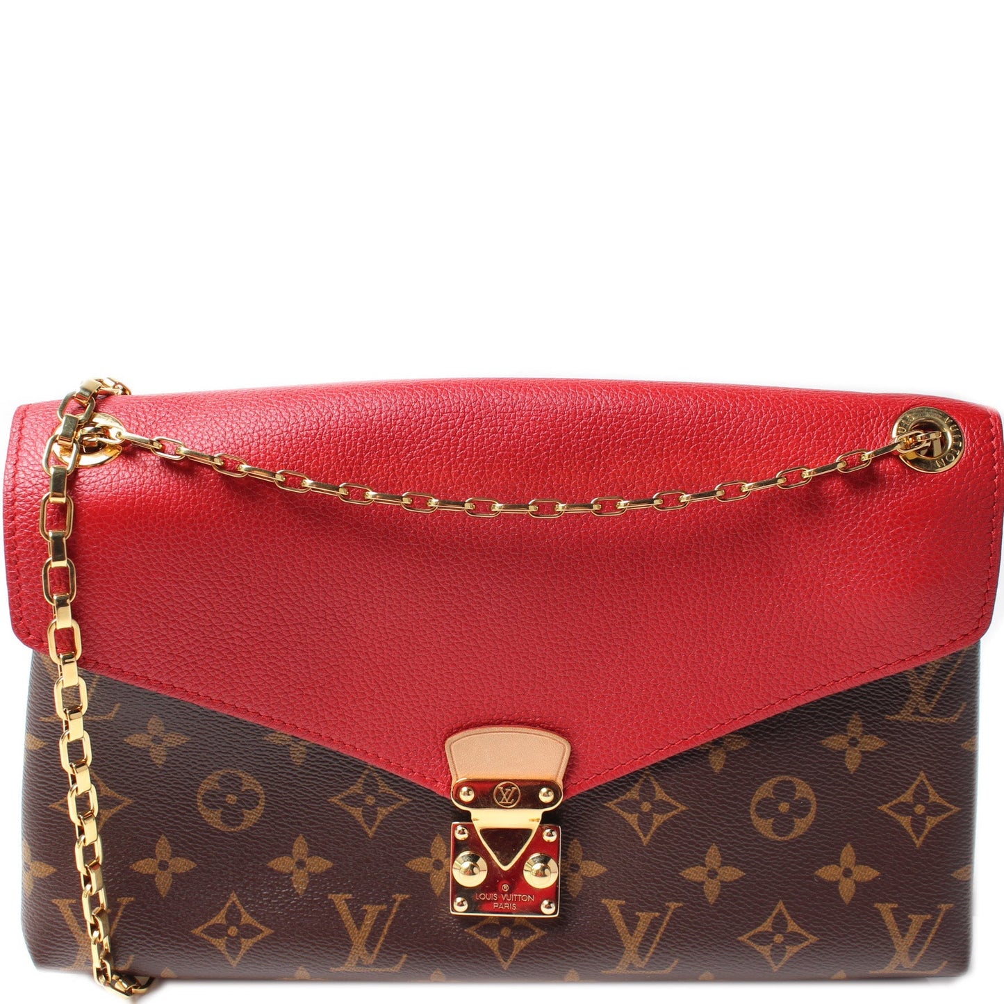 Louis Vuitton Pallas Monogram Handbag