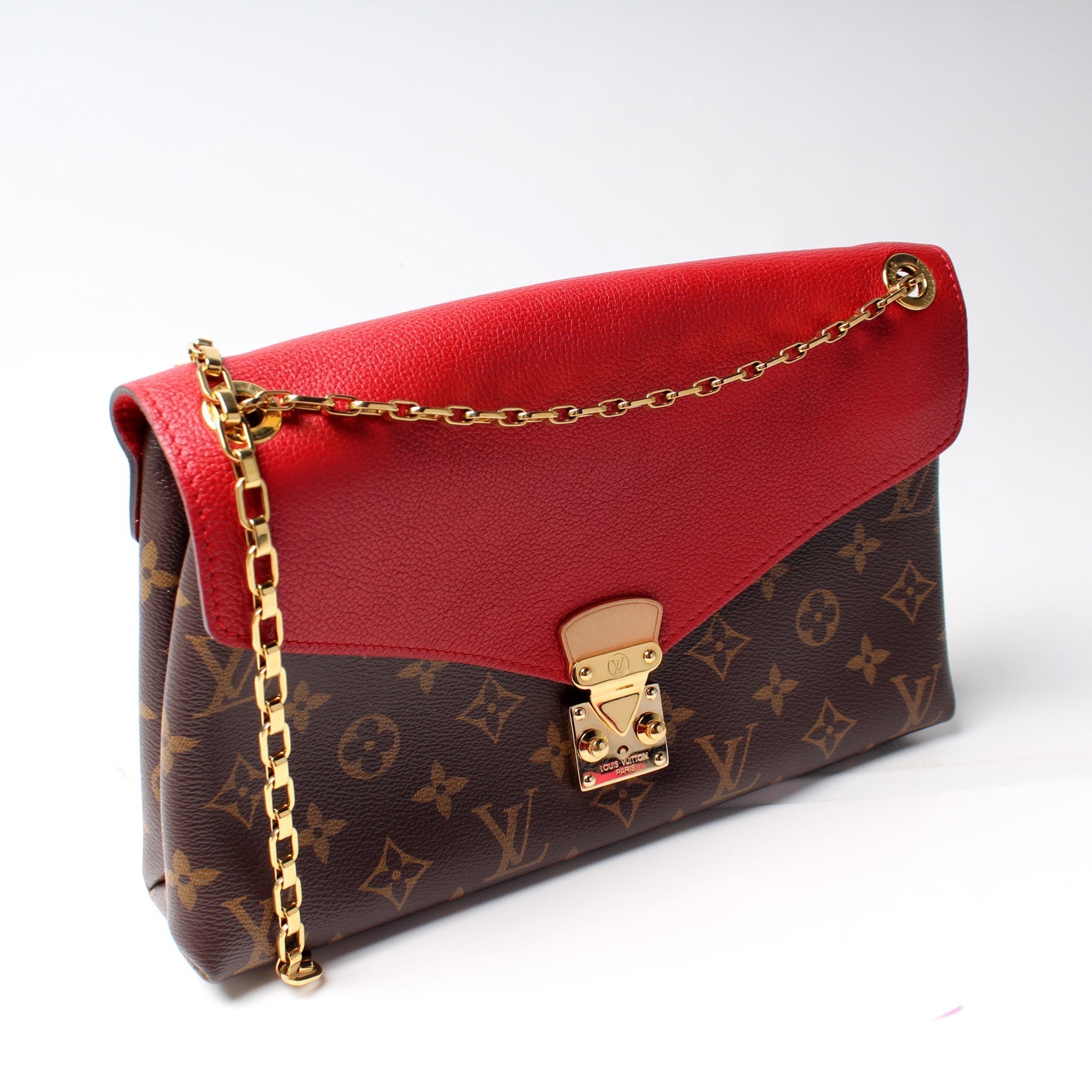 Louis Vuitton Pallas Monogram Handbag