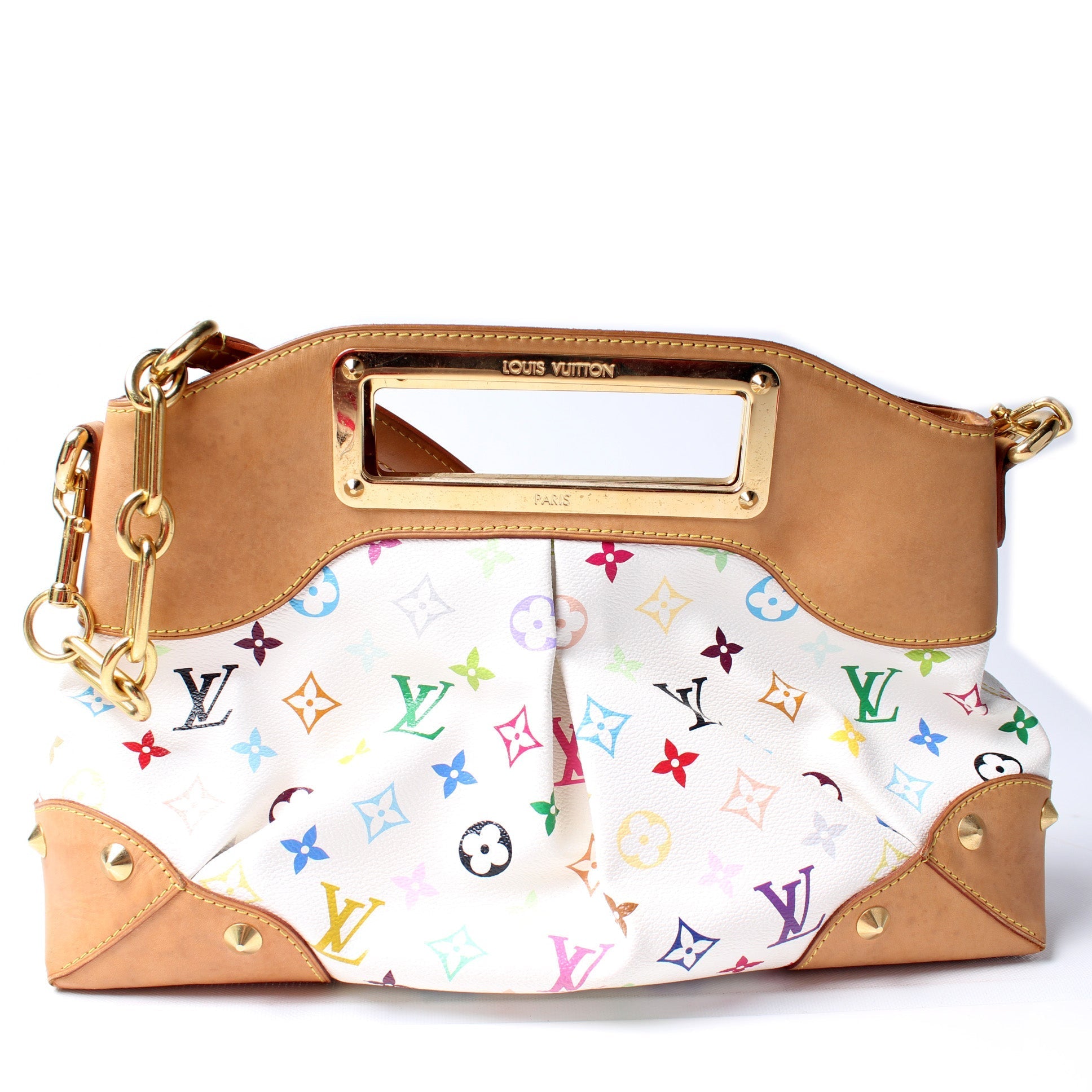 Louis Vuitton Judy MM Monogram Multicolor Handbag