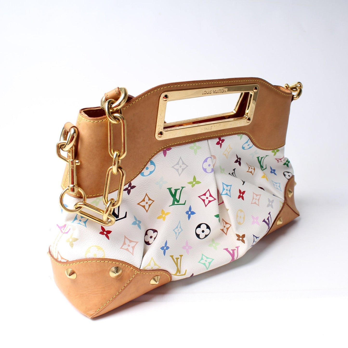 Louis Vuitton Judy MM Monogram Multicolor Handbag