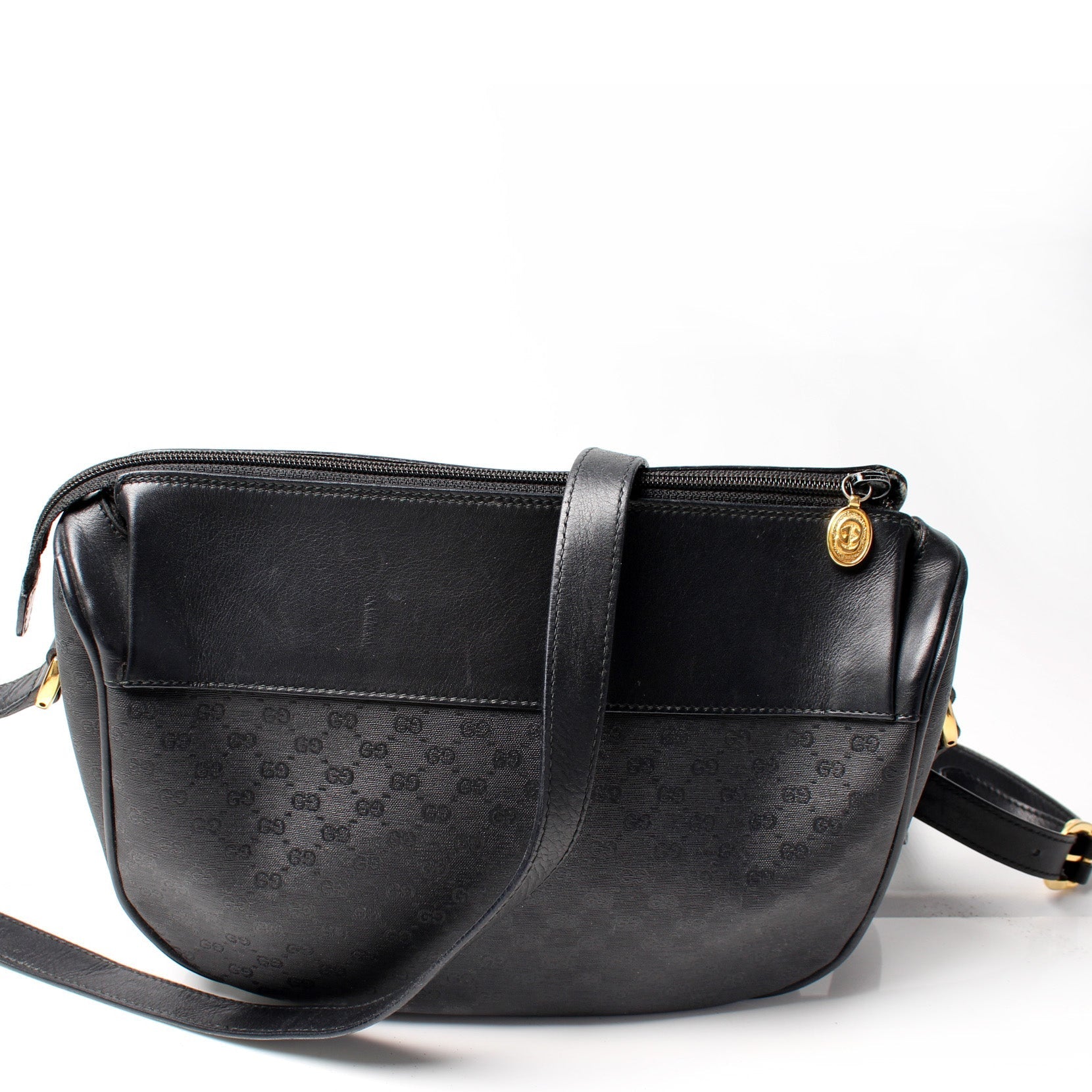 Gucci 001.115. Micro GG Canvas Travel Bag
