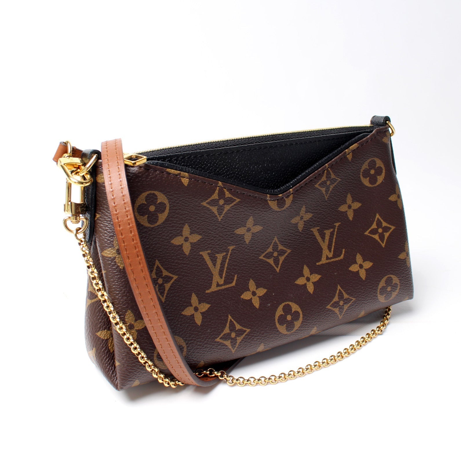 Louis Vuitton Pallas Monogram Clutch Bag Monogram 12