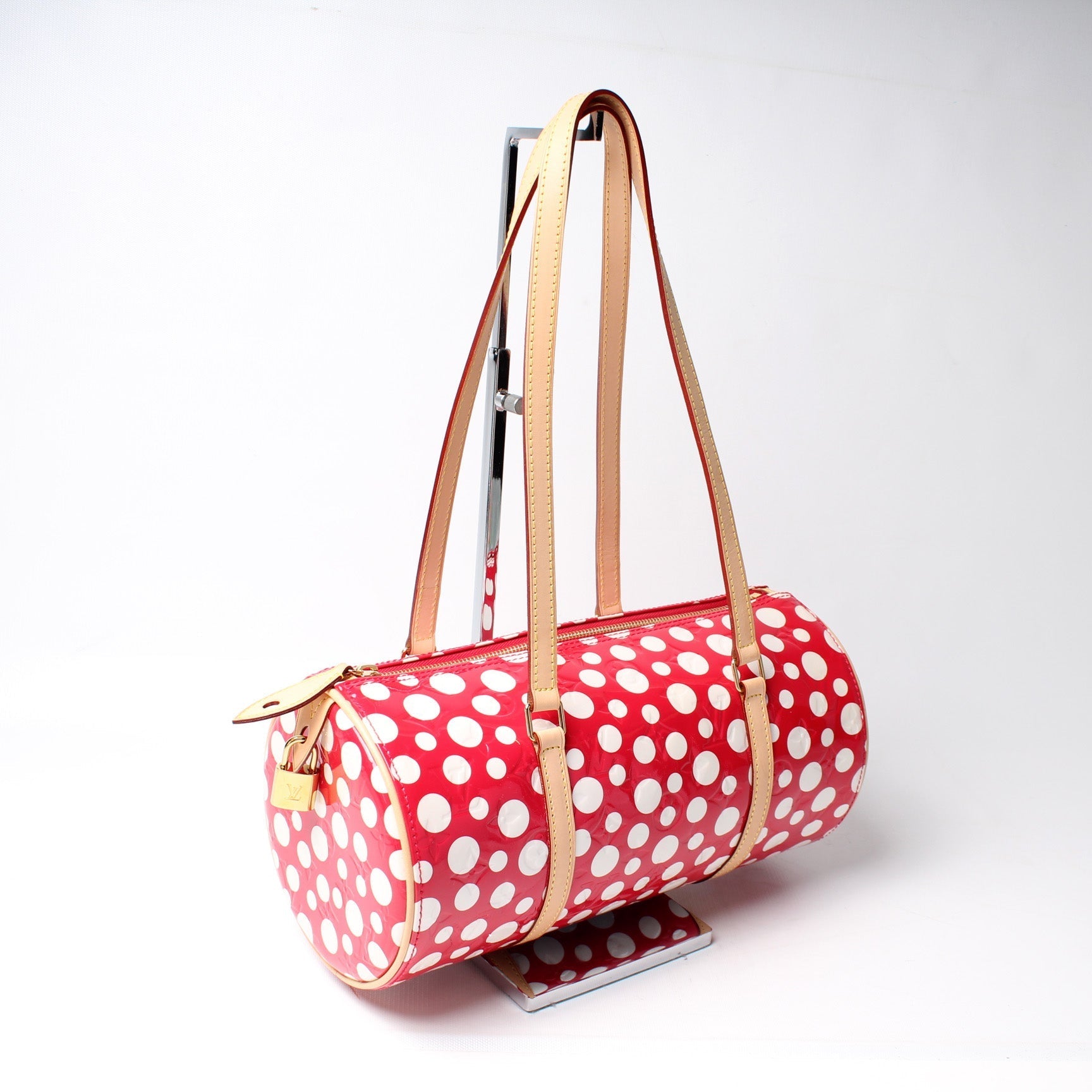 Louis Vuitton Papillon 30 Kusama Infinity Dots Handbag