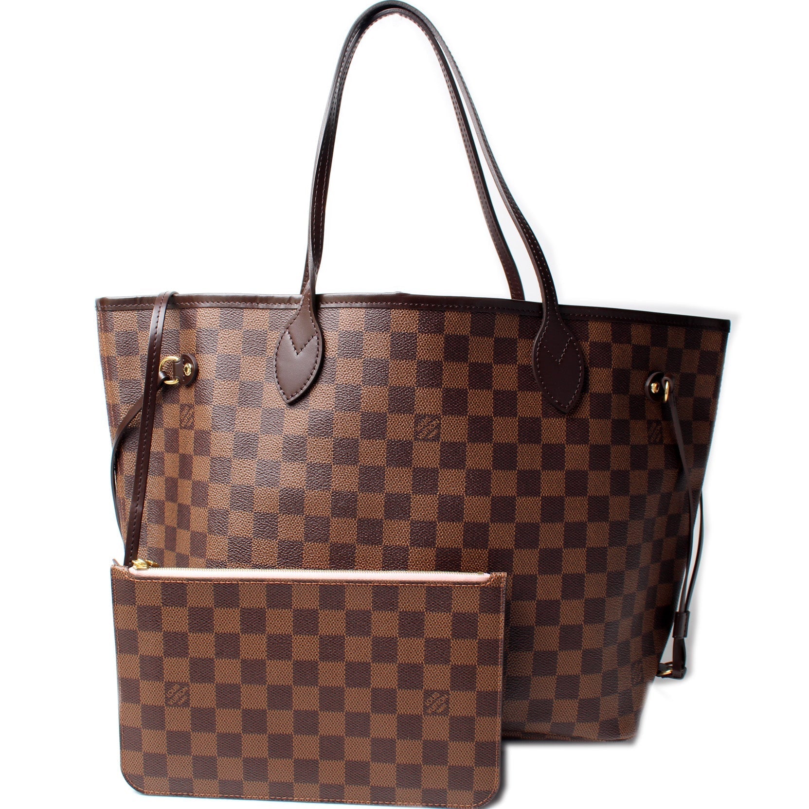 Louis Vuitton Neverfull MM W Ebene Wallet Case