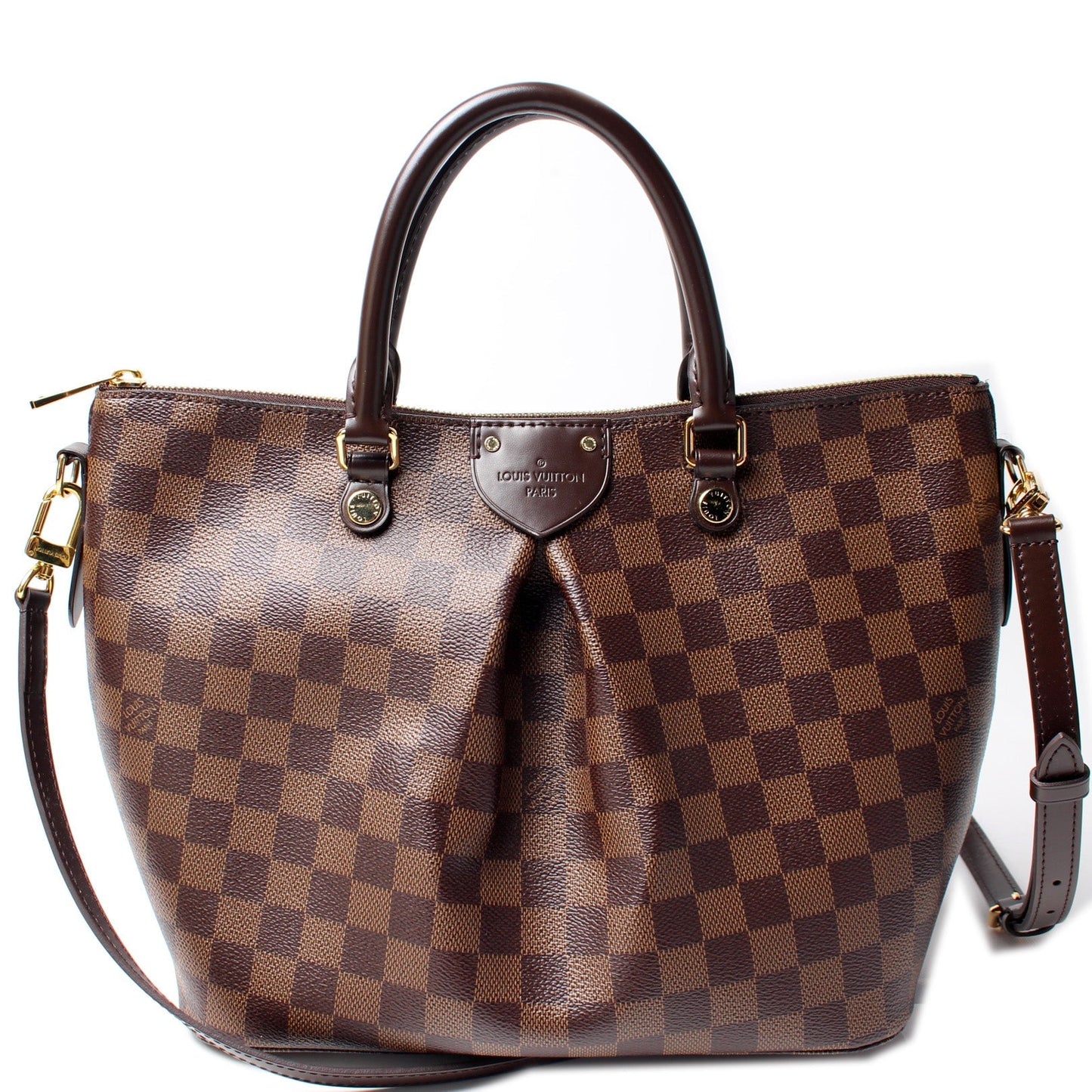 Louis Vuitton Siena Ebene MM Damier Handbag Ebene 4