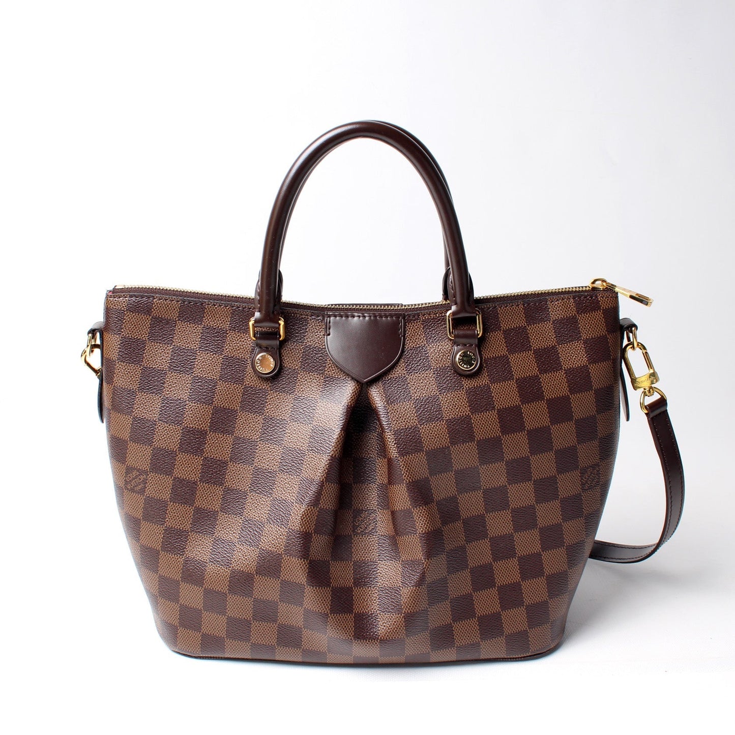 Louis Vuitton Siena Ebene MM Damier Handbag Ebene 4