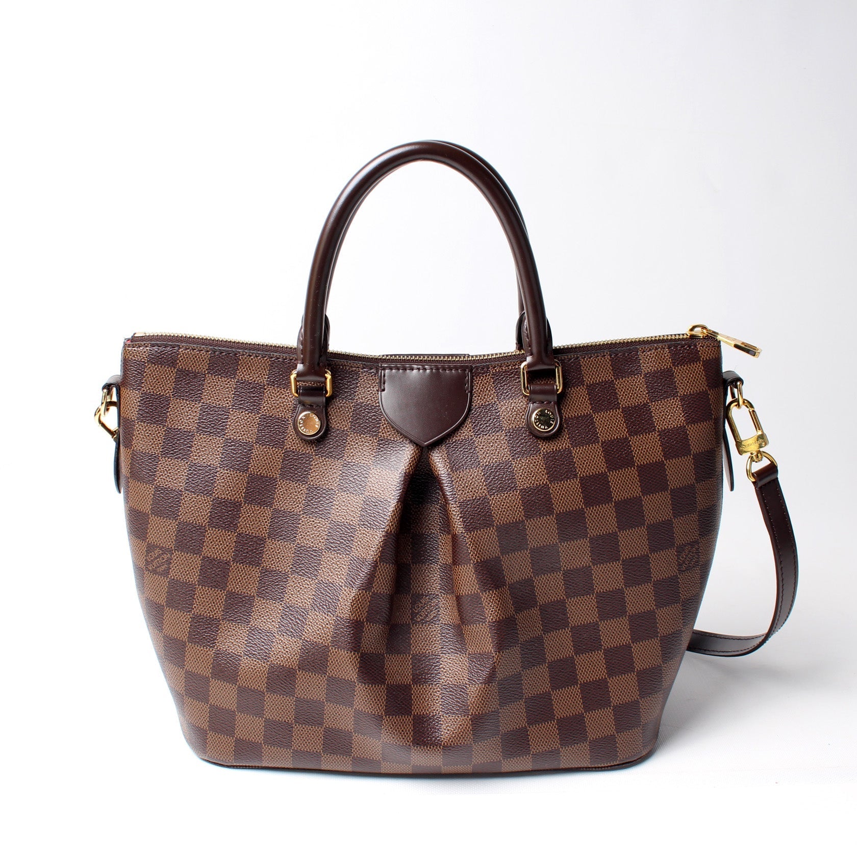 Louis Vuitton Siena Ebene MM Damier Handbag Ebene 4