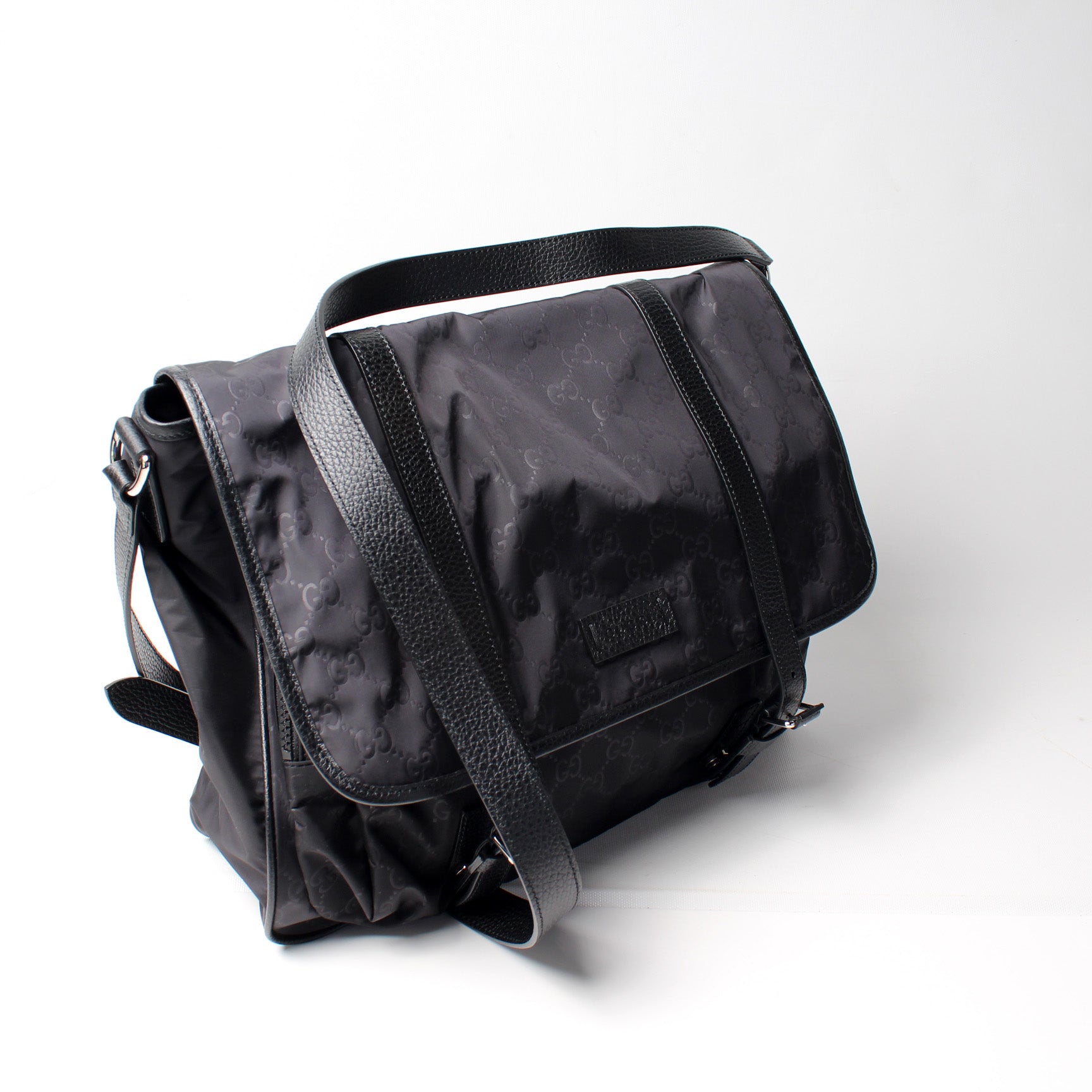 Gucci GG Messenger Nylon Travel Bag