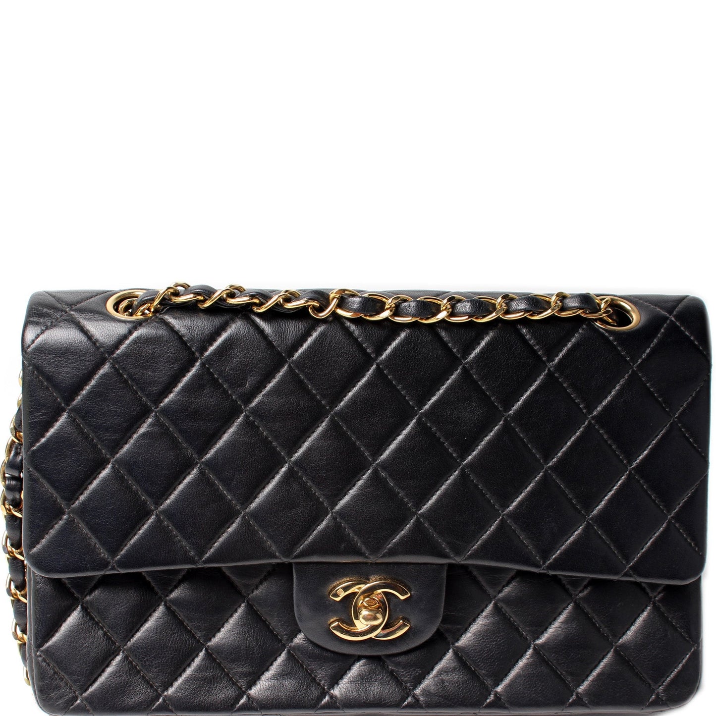 Chanel Classic Flap Lambskin 1M Handbag 1M 2
