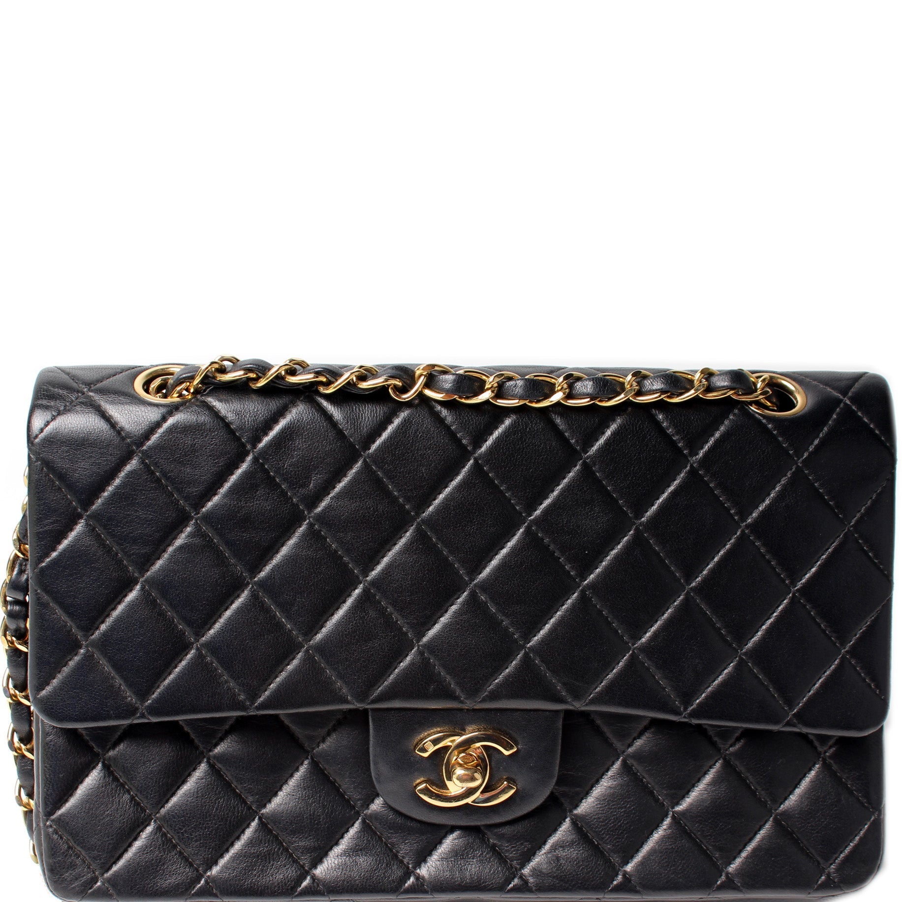 Chanel Classic Flap Lambskin 1M Handbag 1M 2