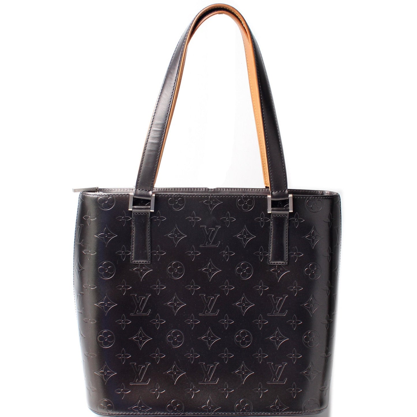Louis Vuitton Stockton Matte Monogram Leather Handbag Leather 9