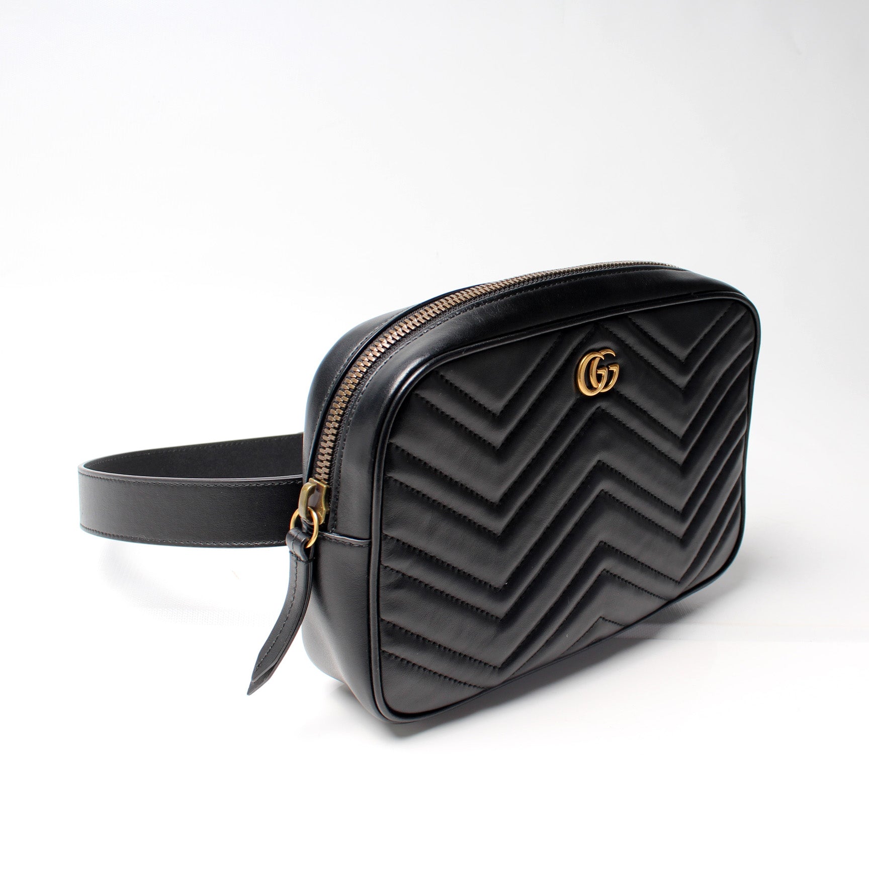 Gucci Marmont Matelasse Belt