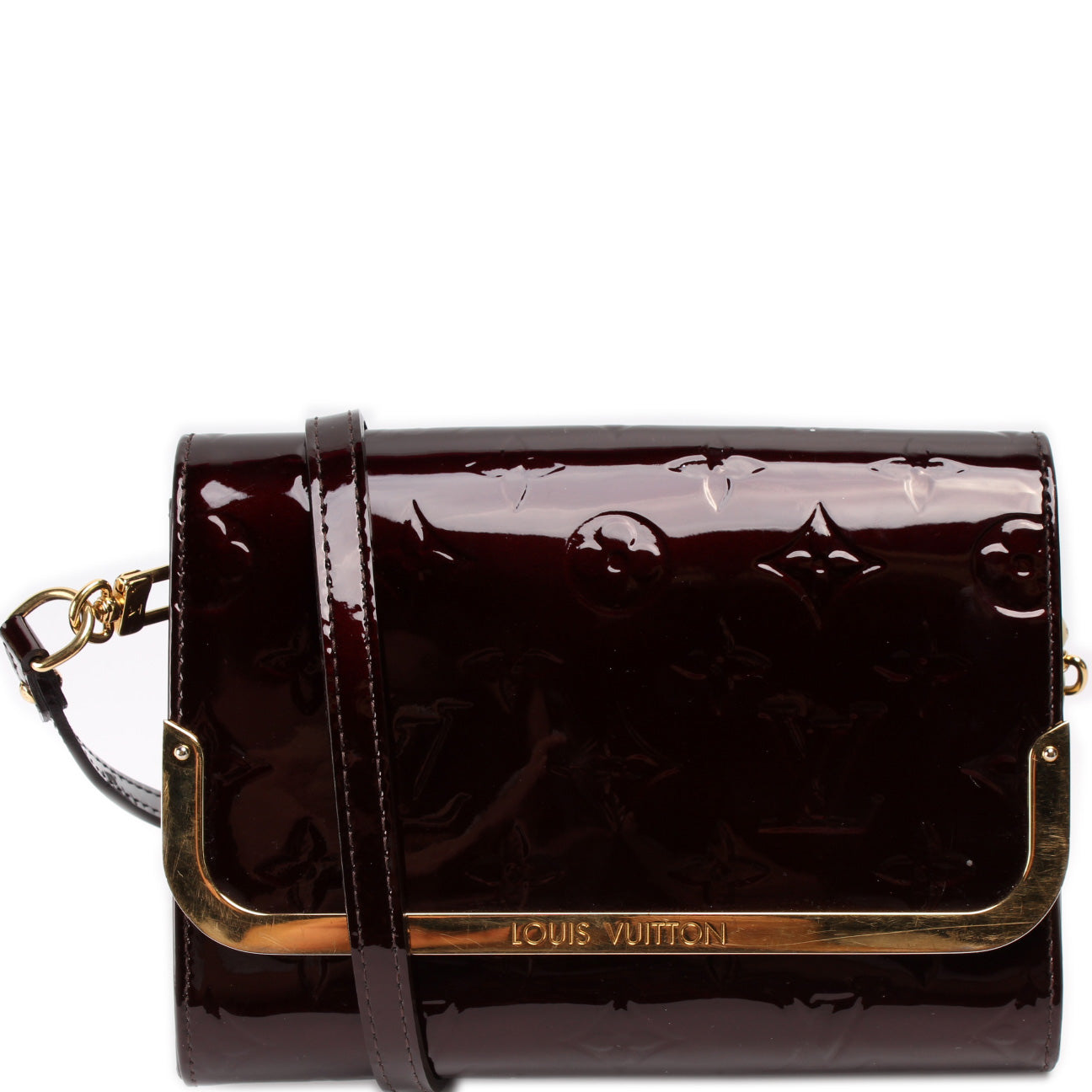 Louis Vuitton Rossmore PM Vernis Clutch Bag