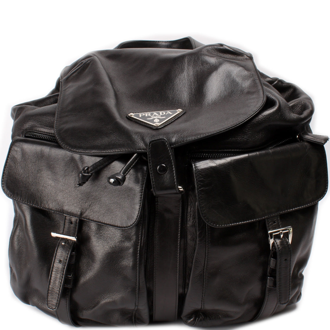 Prada Backpack Bag Leather