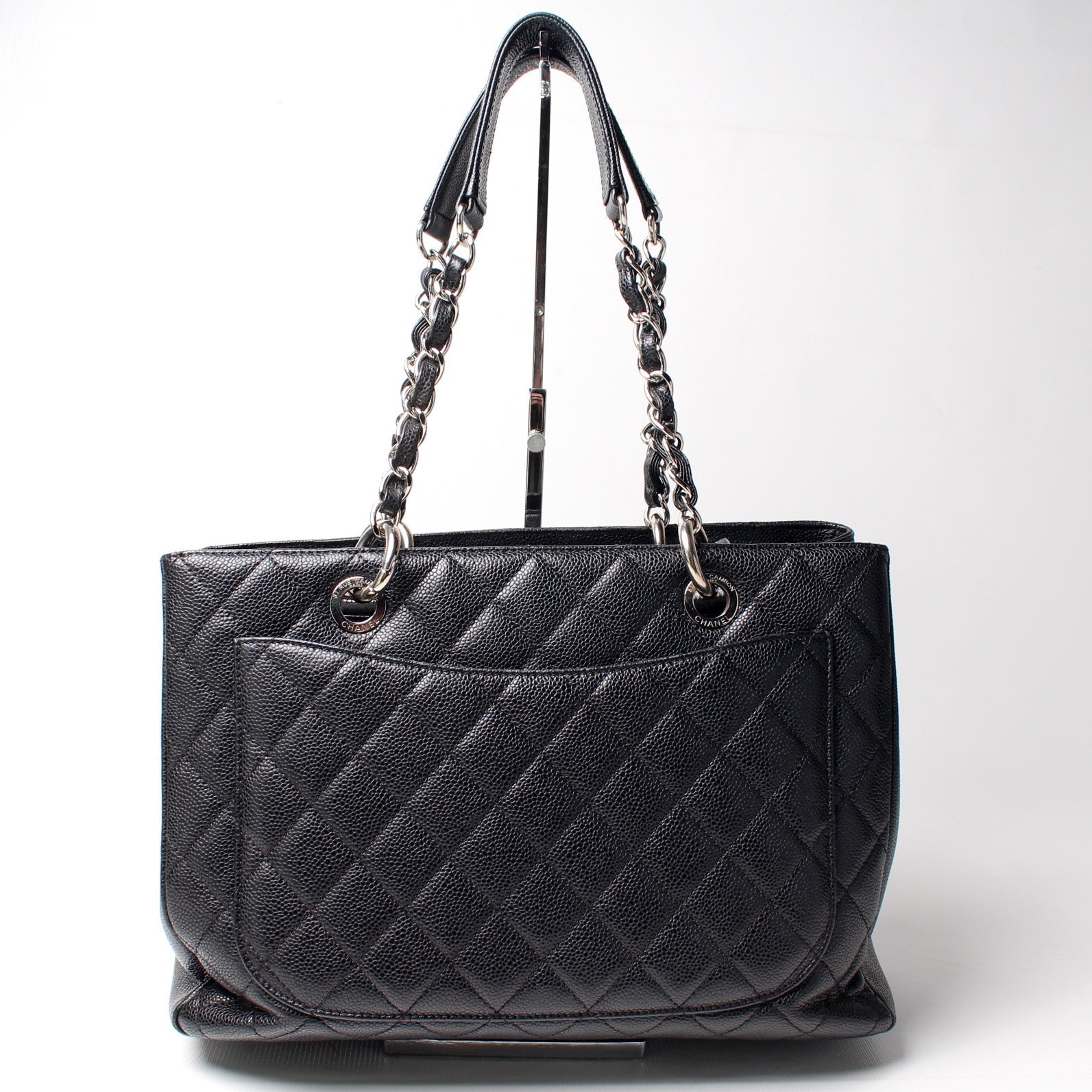 Chanel Grand Shopping Caviar 15M Tote Bag
