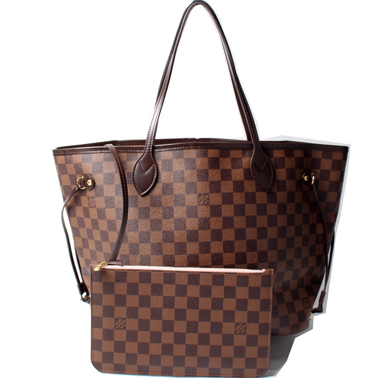 Louis Vuitton Neverfull MM W Ebene Damier Wallet Case Ebene 8
