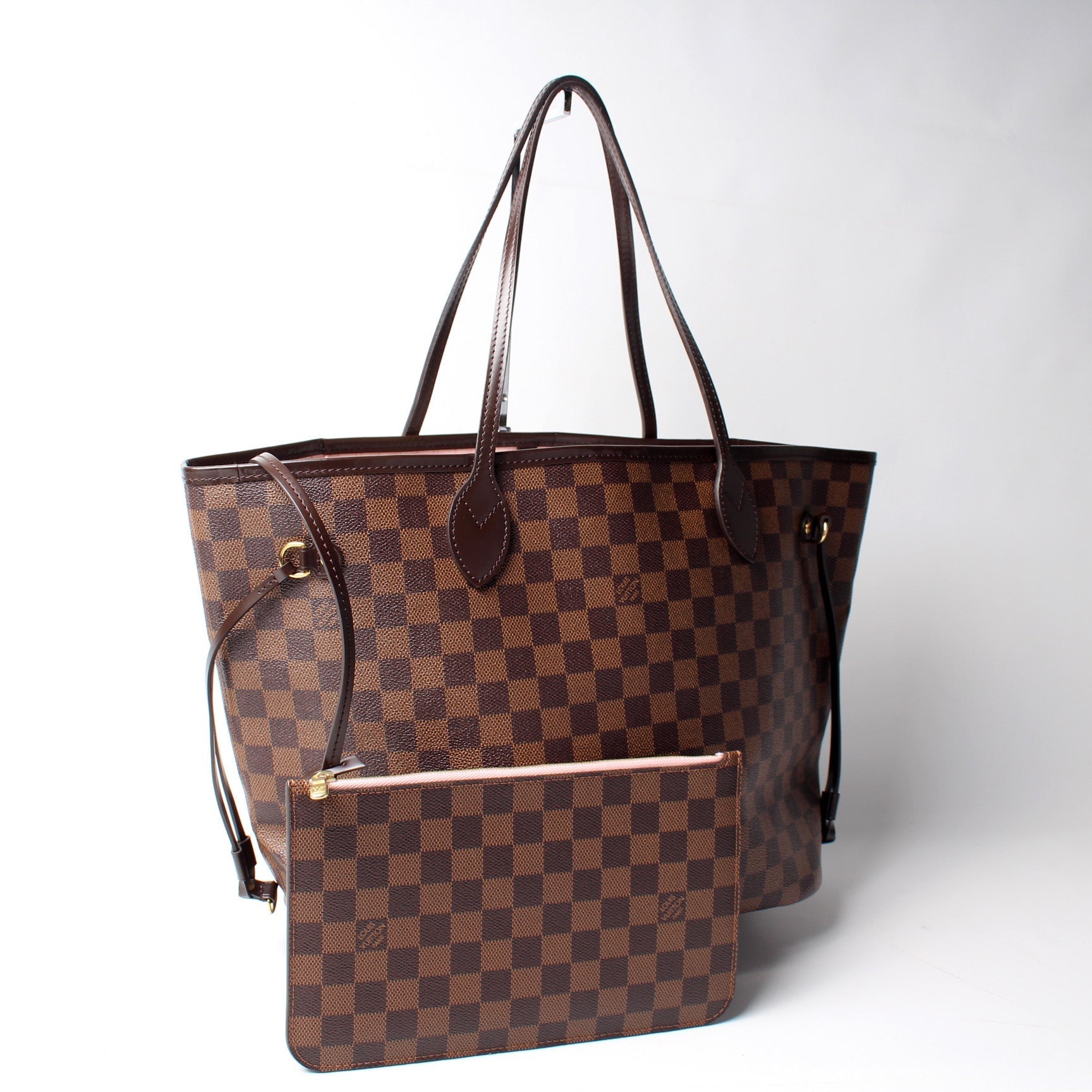 Louis Vuitton Neverfull MM W Ebene Damier Wallet Case Ebene 8