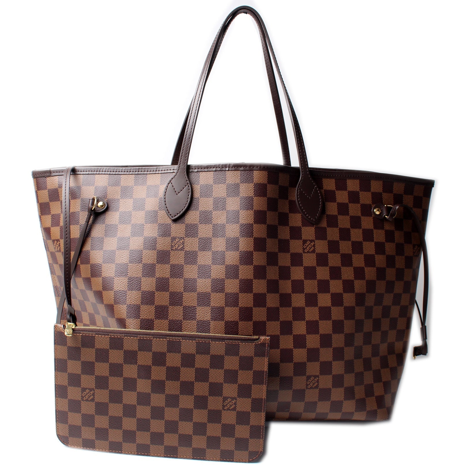 Louis Vuitton Neverfull GM W Ebene Damier Wallet Case Ebene 4