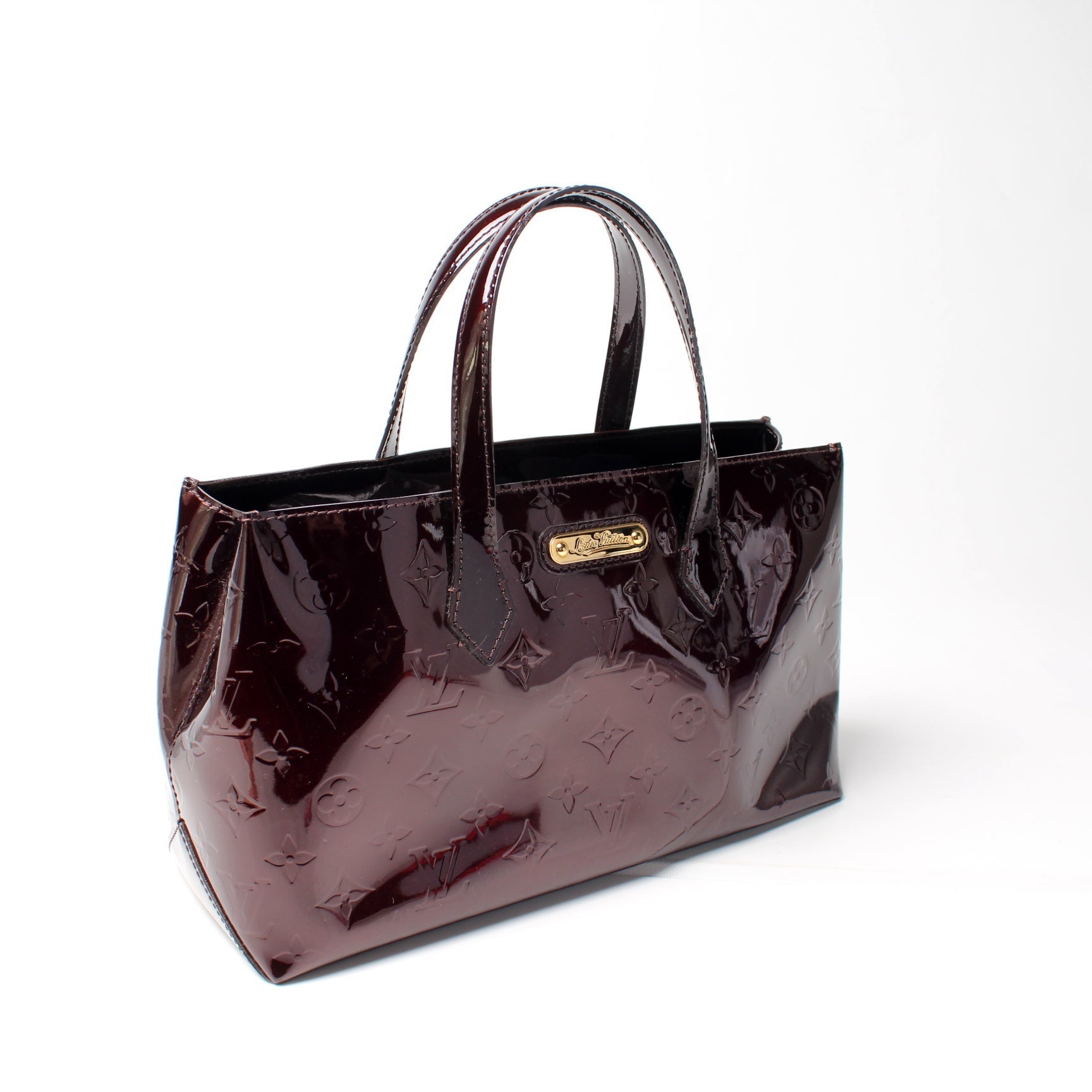 Louis Vuitton Wilshire PM Vernis Handbag