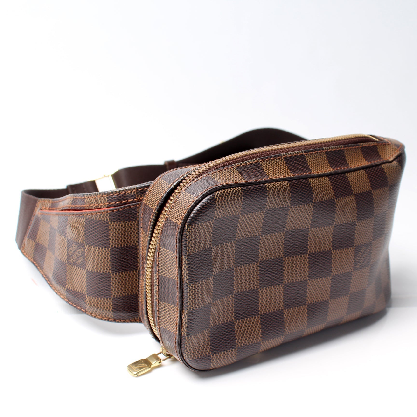 Louis Vuitton Geronimos Ebene Damier Handbag Ebene 15