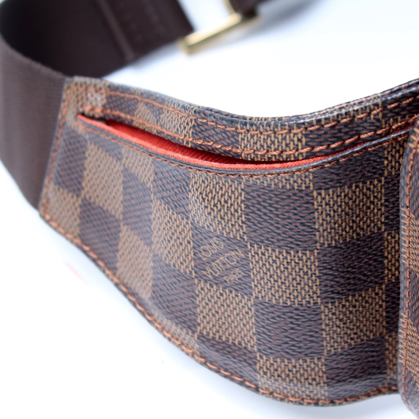 Louis Vuitton Geronimos Ebene Damier Handbag Ebene 15