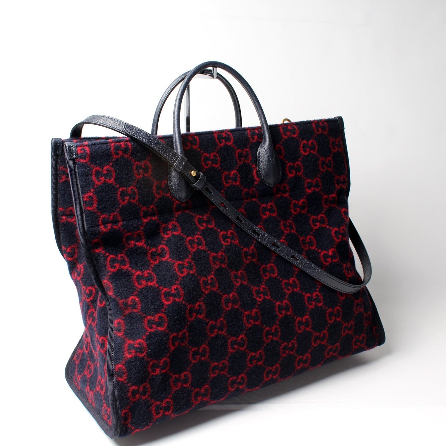 Gucci GG Wool Apparel Tote 1