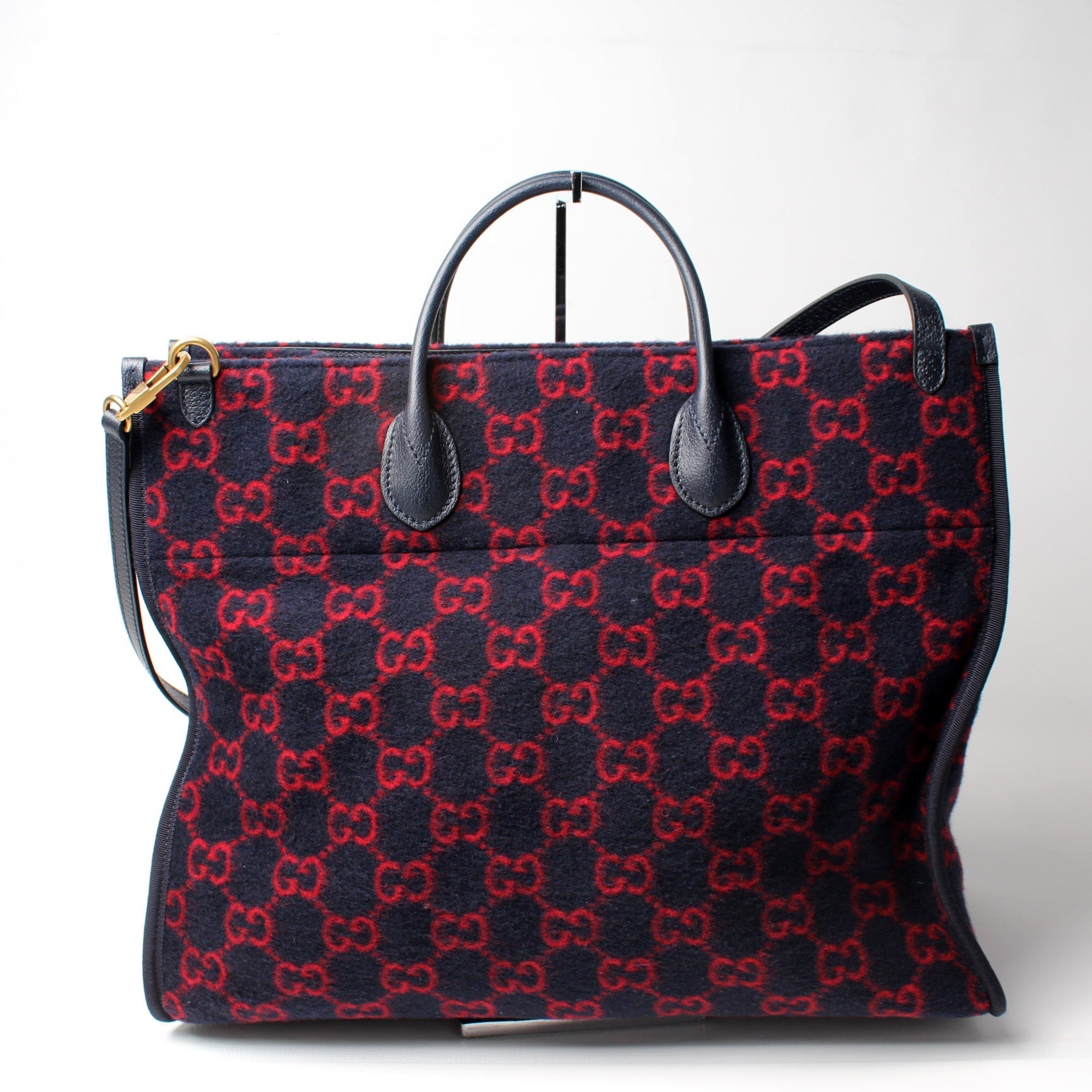 Gucci GG Wool Apparel Tote 1