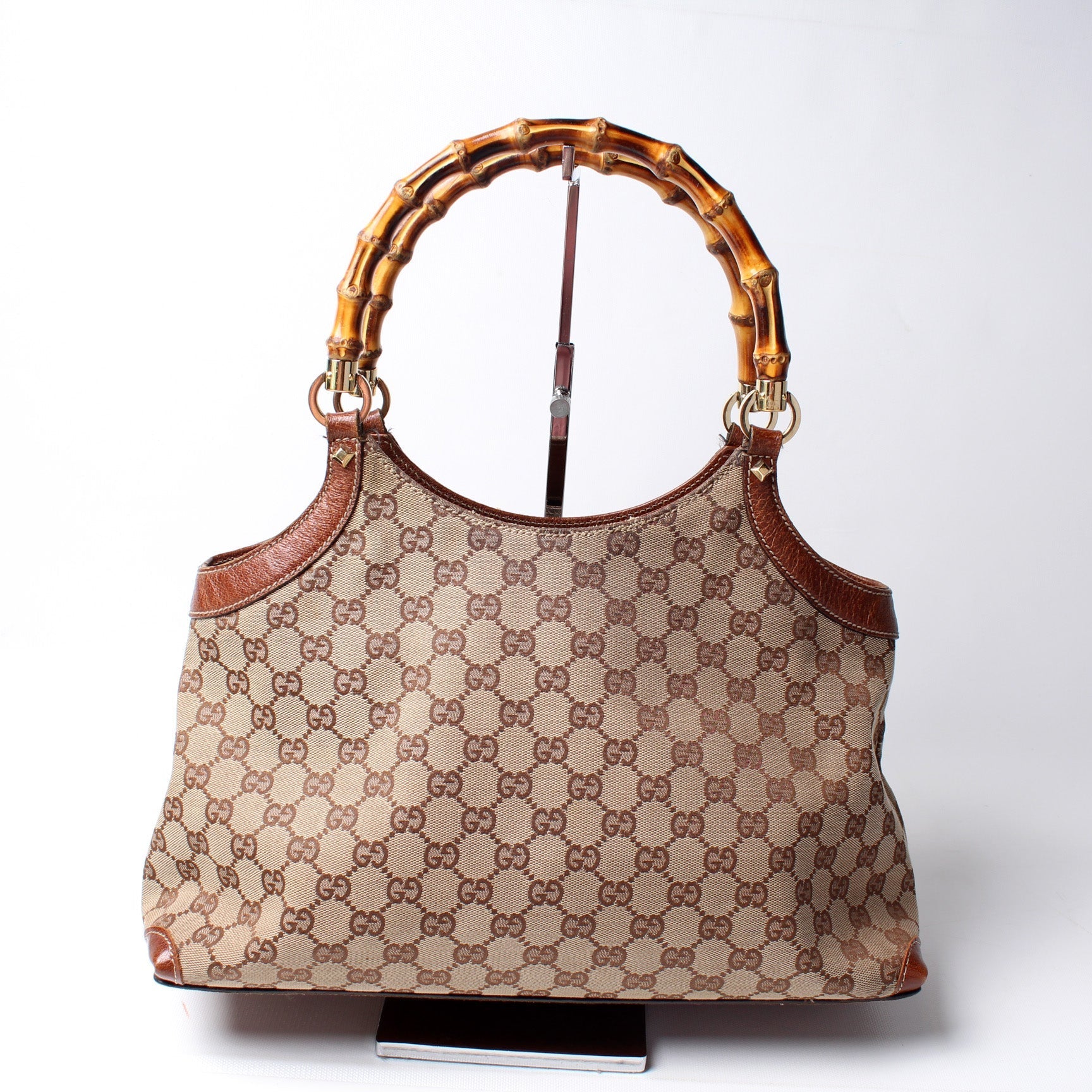 Gucci Bamboo Handle Travel Bag