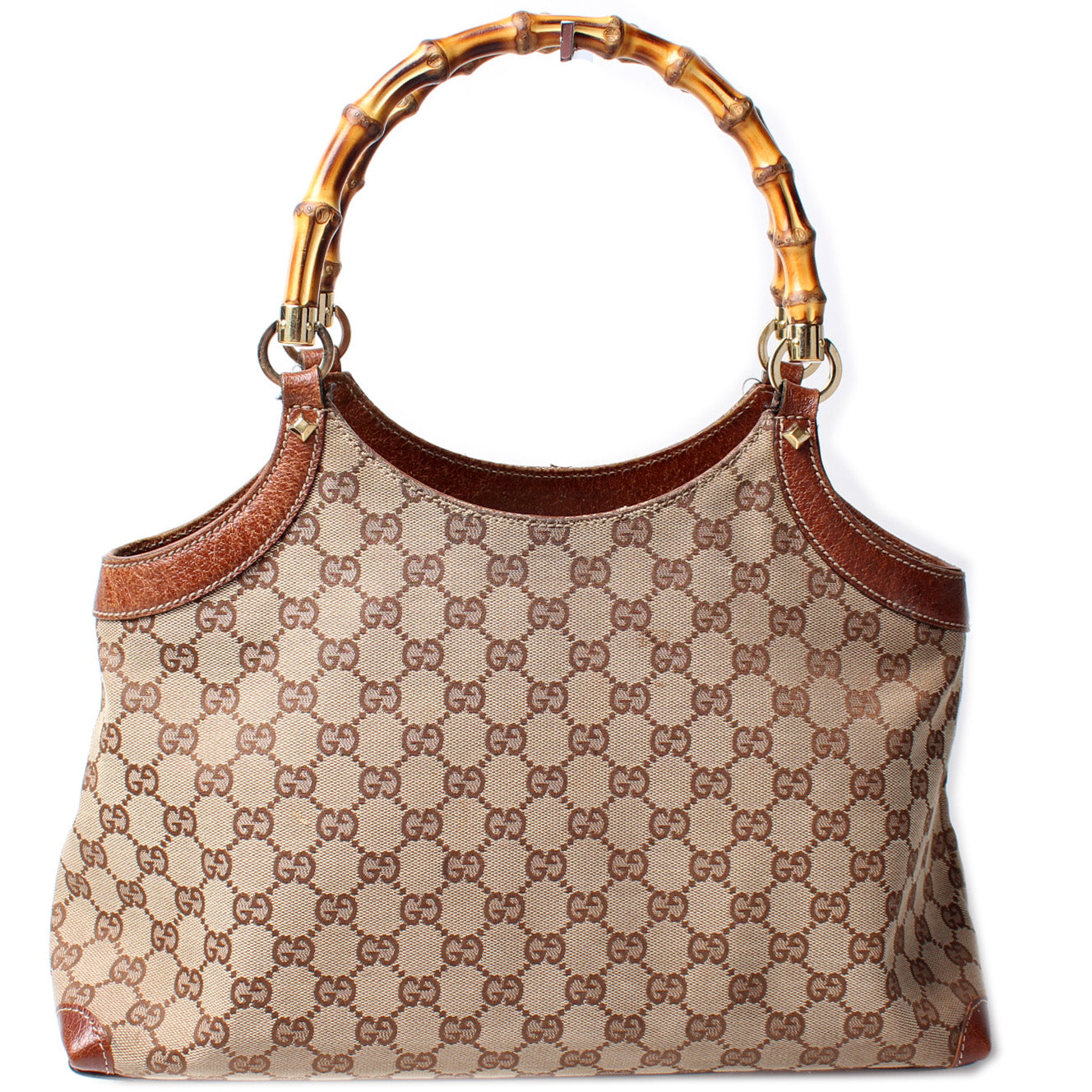 Gucci Bamboo Handle Travel Bag