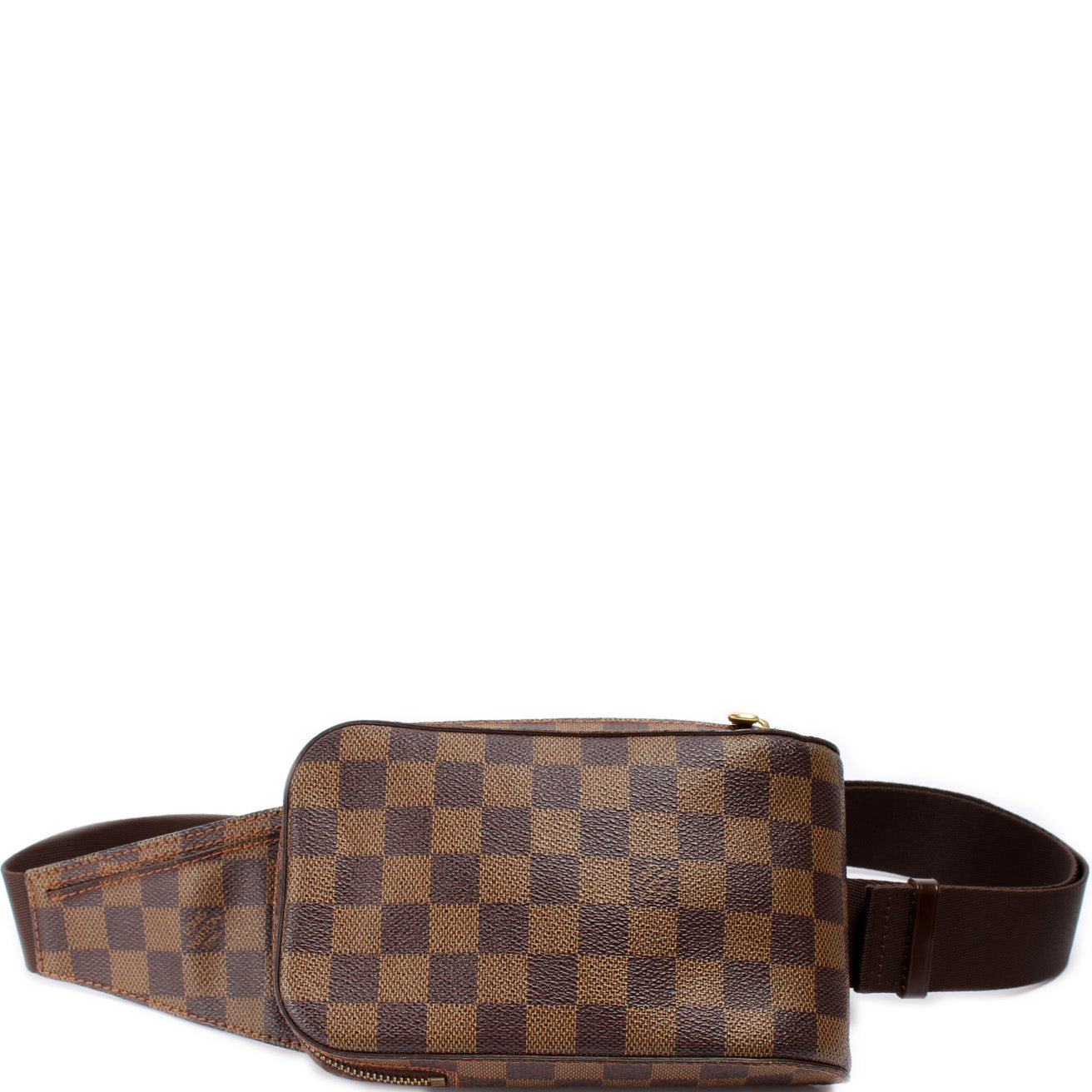 Louis Vuitton Geronimos Ebene Damier Handbag Ebene 20